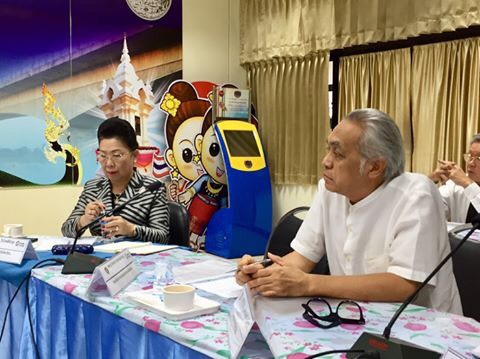 หนองคาย ประชุมคณะกรรมการประสานและขับเคลื่อนนโยบายสานพลังประชารัฐประจำจังหวัดหนองคาย ครั้งที่ 1/2563