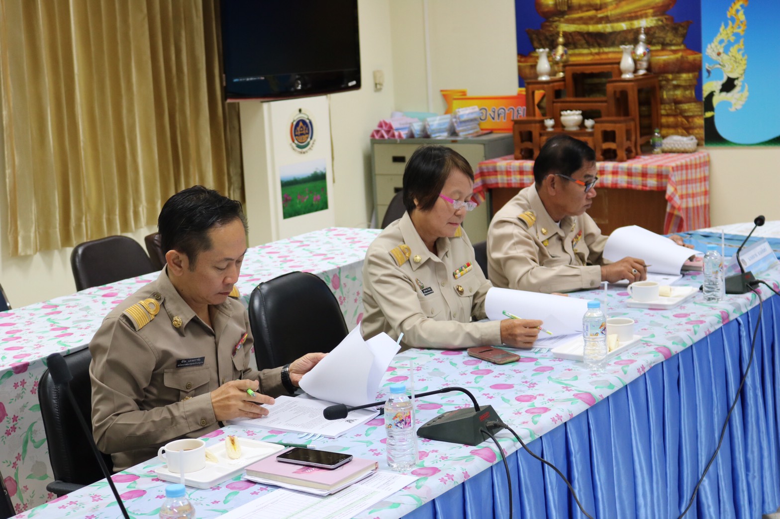 พช.หนองคาย ประชุมคณะทำงานพิจารณาจัดทำข้อตกลงการปฏิบัติราชการและการประเมินผลการปฏิบัติผลการปฏิบัติราชการ ครั้งที่ 1/2563