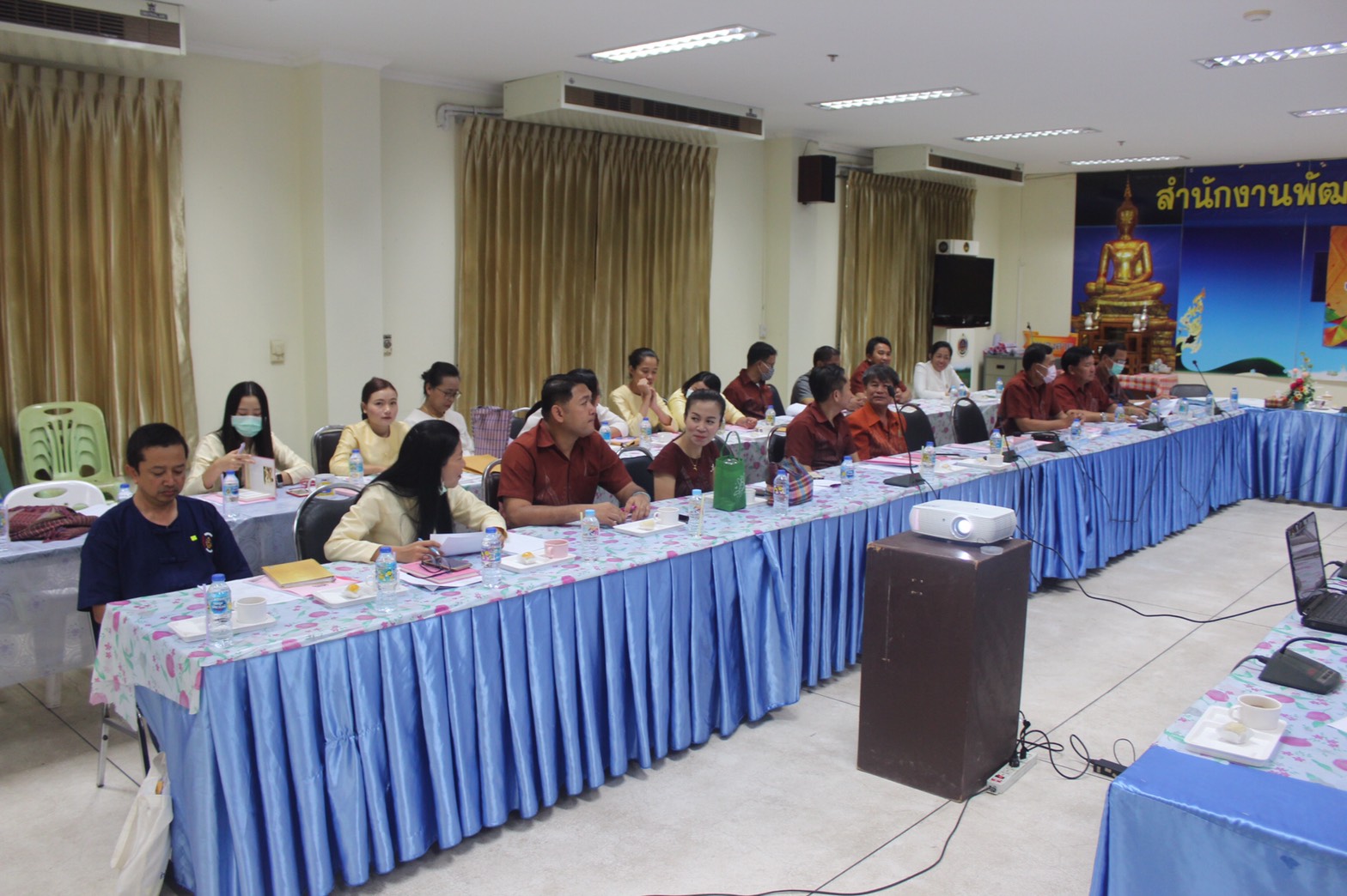 “พช.หนองคาย จัดการประชุมเชิงปฏิบัติการการดำเนินงานตามมาตรการปรับปรุงประสิทธิภาพในการปฏิบัติราชการ