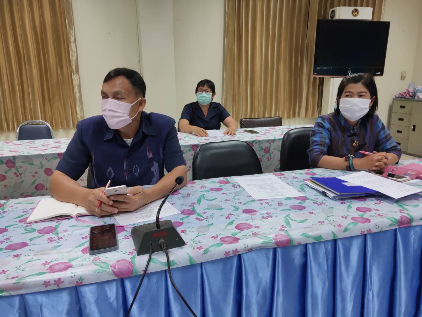 พช.หนองคาย ร่วมรับชมการประชุมกรมการพัฒนาชุมชน ครั้งที่ 3/2563