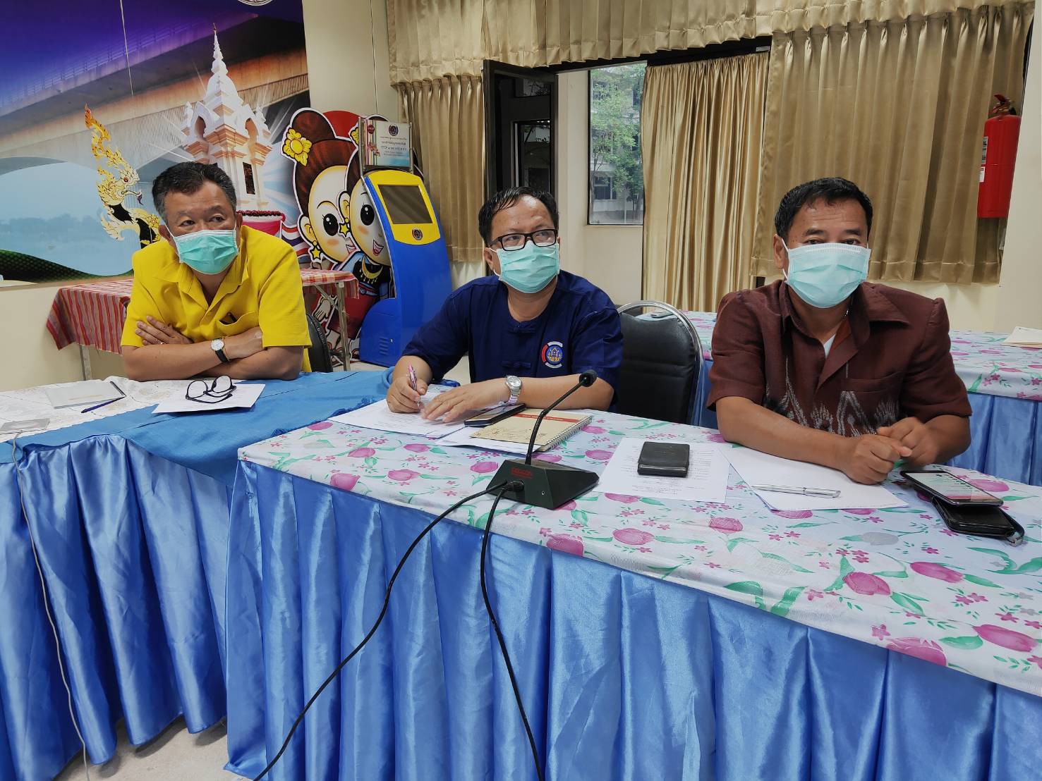 พช.หนองคาย ร่วมรับชมการประชุมกรมการพัฒนาชุมชน ครั้งที่ 3/2563