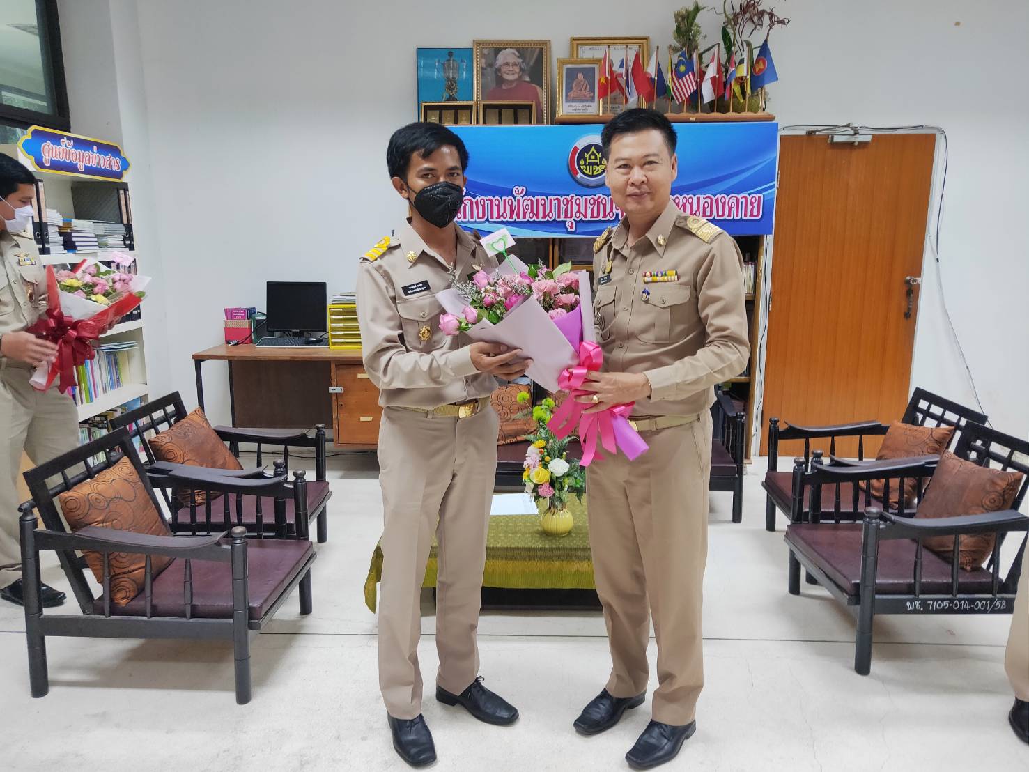 พจ.หนองคาย ต้อนรับข้าราชการใหม่ ที่มารายงานตัว ณ จังหวัดหนองคาย