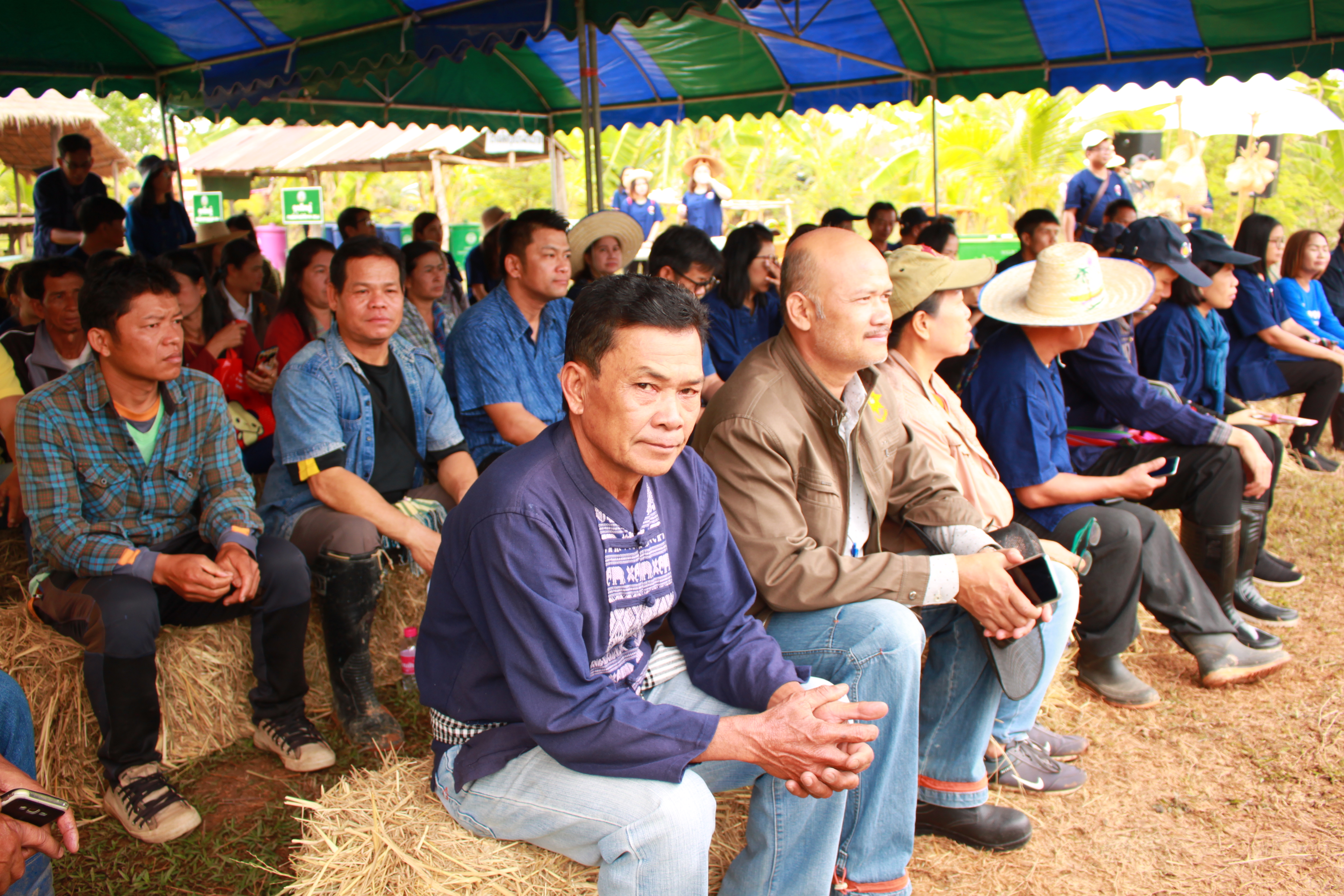 จังหวัดหนองคาย จัดกิจกรรม “พายติ๊บข้าว ไปเอาแฮง แบกบักจกไปขุดดิน” เอามื้อสามัคคี โคก หนอง นา@หนองคาย