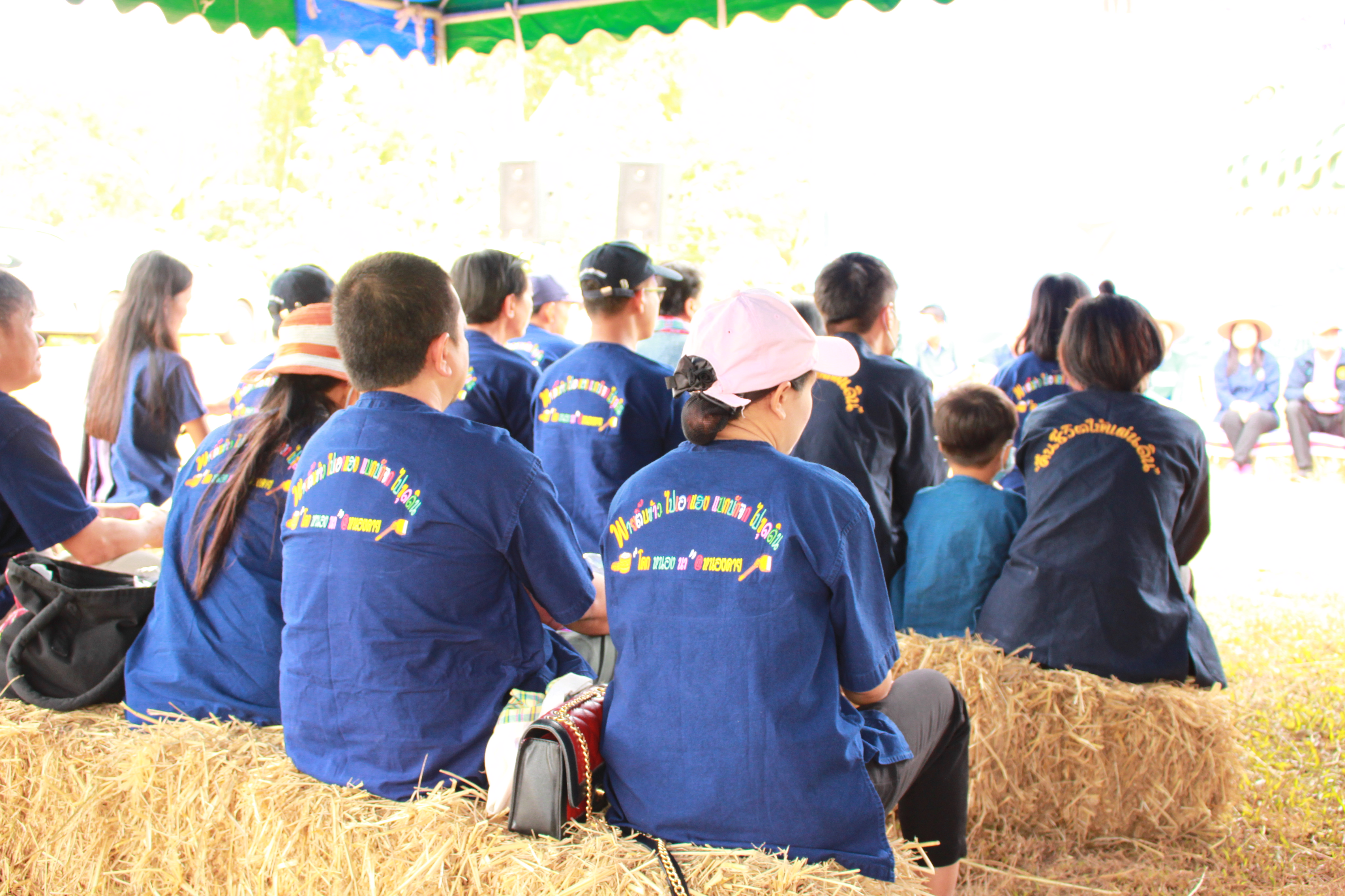 จังหวัดหนองคาย จัดกิจกรรม “พายติ๊บข้าว ไปเอาแฮง แบกบักจกไปขุดดิน” เอามื้อสามัคคี โคก หนอง นา@หนองคาย