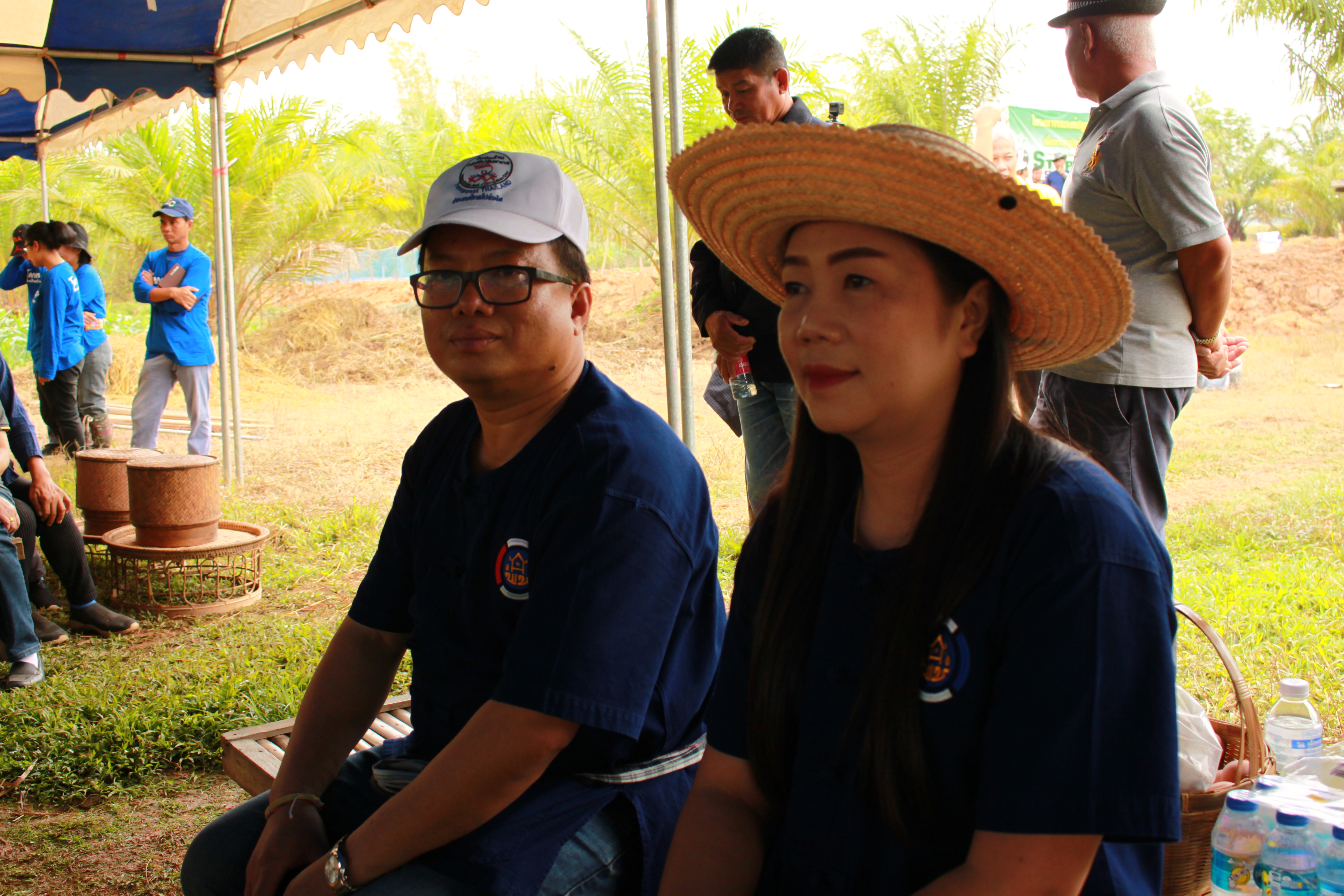 จังหวัดหนองคาย จัดกิจกรรม “พายติ๊บข้าว ไปเอาแฮง แบกบักจกไปขุดดิน” เอามื้อสามัคคี โคก หนอง นา@หนองคาย