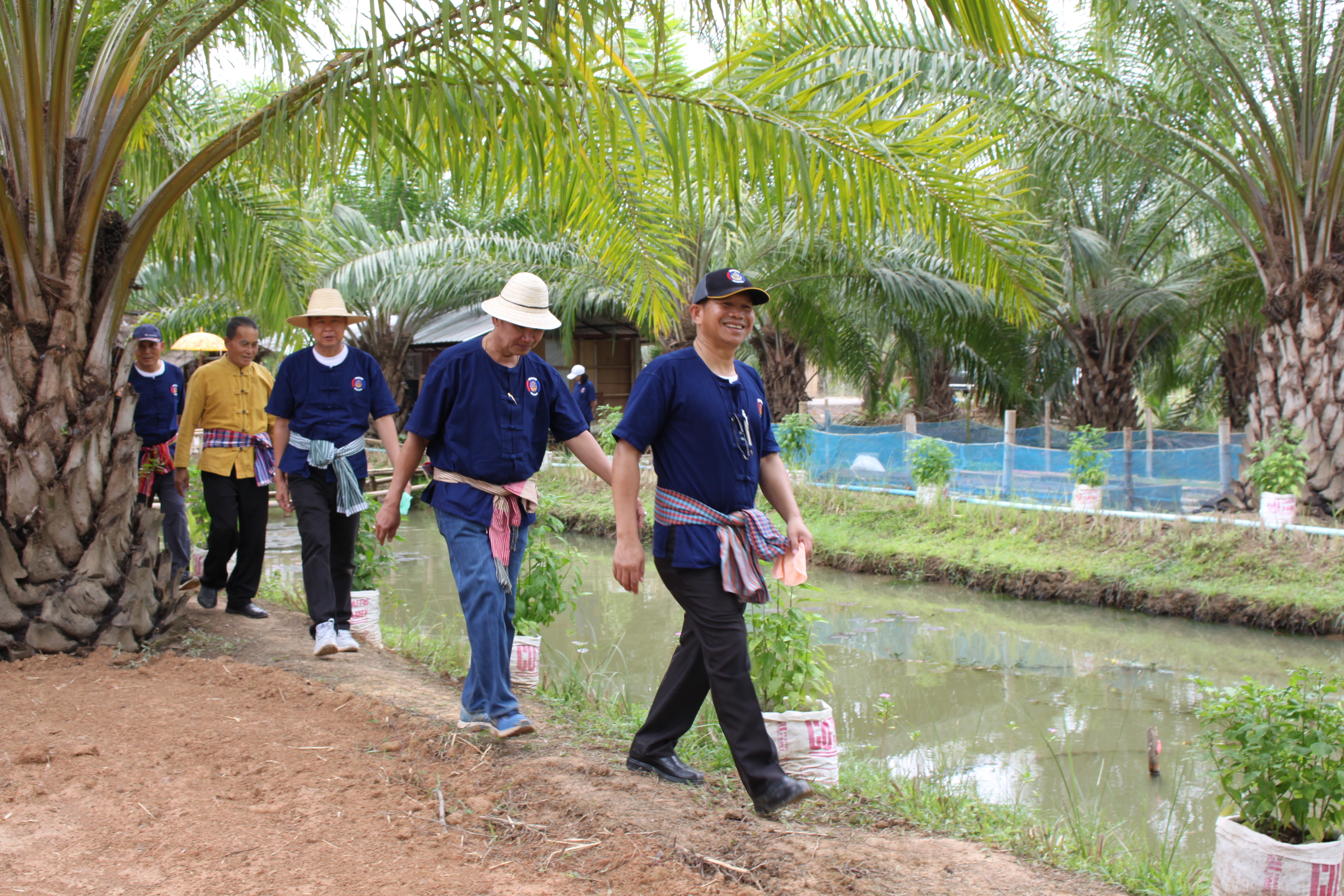 จังหวัดหนองคาย จัดกิจกรรม “พายติ๊บข้าว ไปเอาแฮง แบกบักจกไปขุดดิน” เอามื้อสามัคคี โคก หนอง นา@หนองคาย