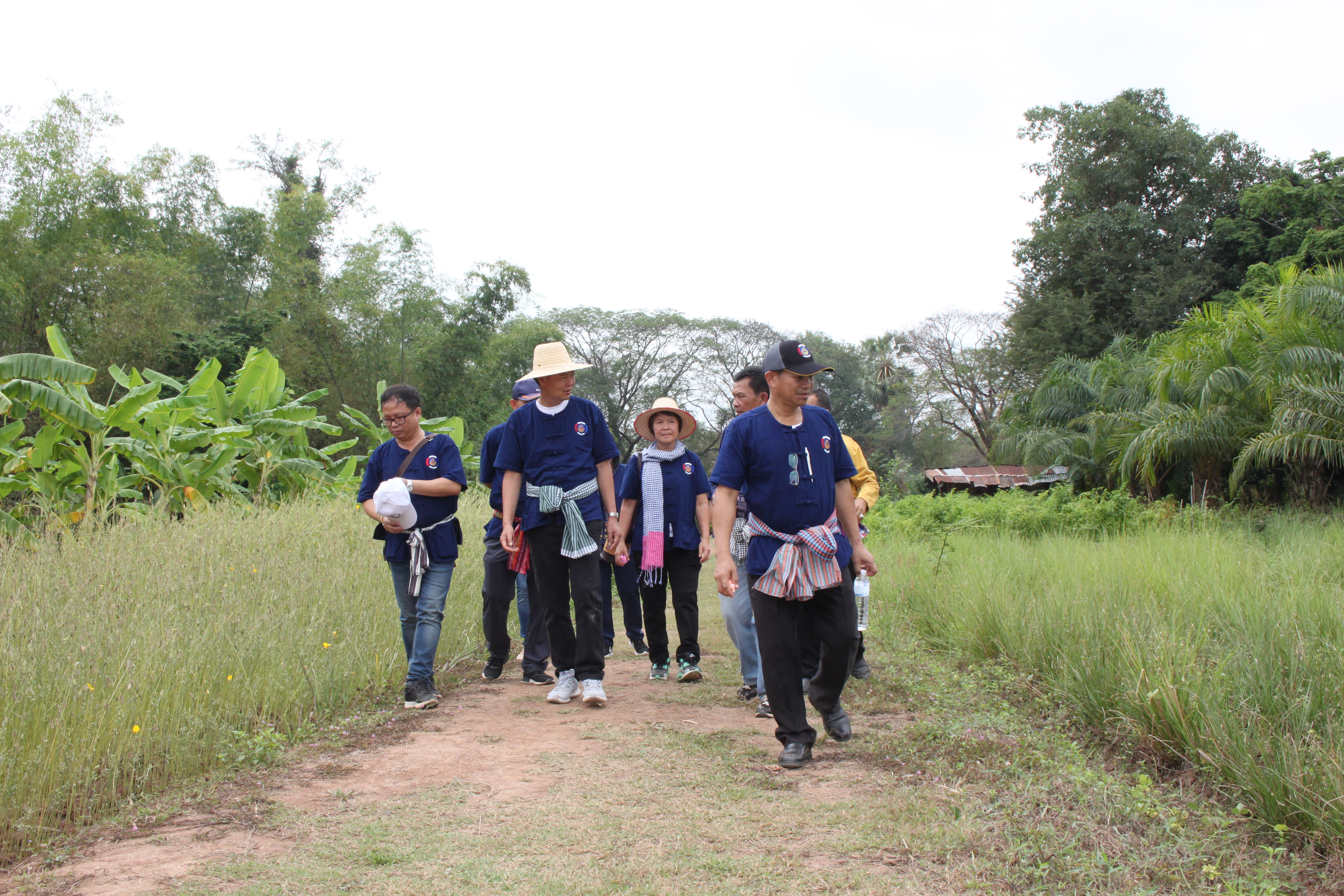จังหวัดหนองคาย จัดกิจกรรม “พายติ๊บข้าว ไปเอาแฮง แบกบักจกไปขุดดิน” เอามื้อสามัคคี โคก หนอง นา@หนองคาย