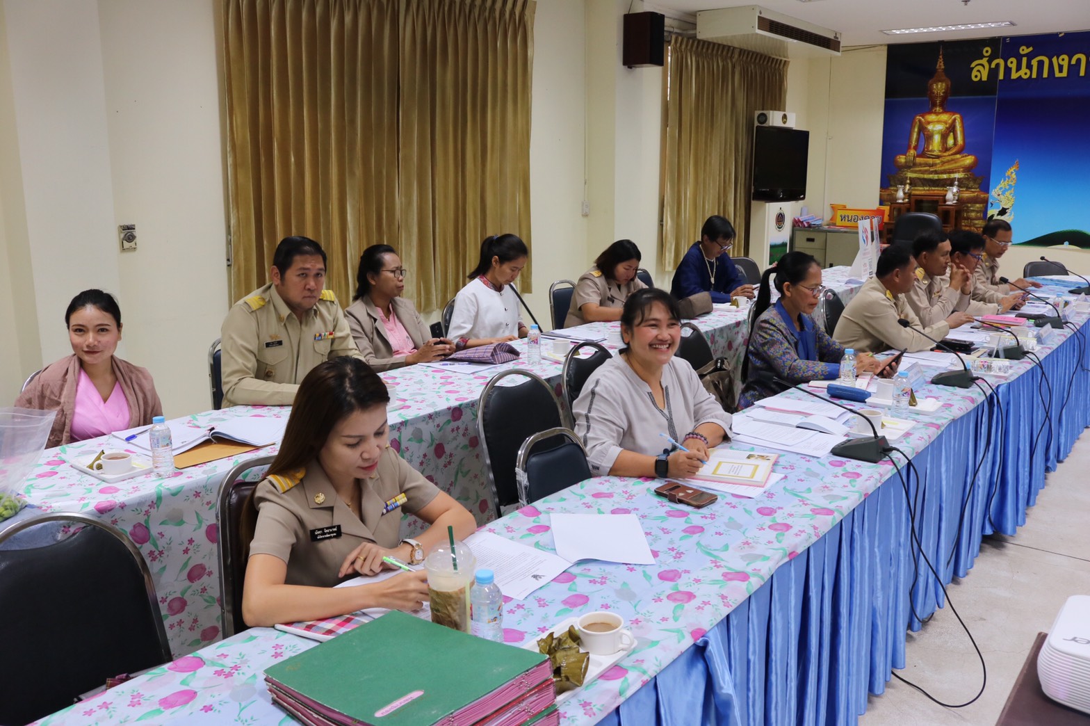 พช.หนองคาย ประชุมประจำเดือนหัวหน้ากลุ่มงาน หัวหน้าฝ่าย พัฒนาการอำเภอ และนักวิชาการพัฒนาชุมชน สำนักงานพัฒนาชุมชนจังหวัดหนองคาย ครั้งที่ 2/2563