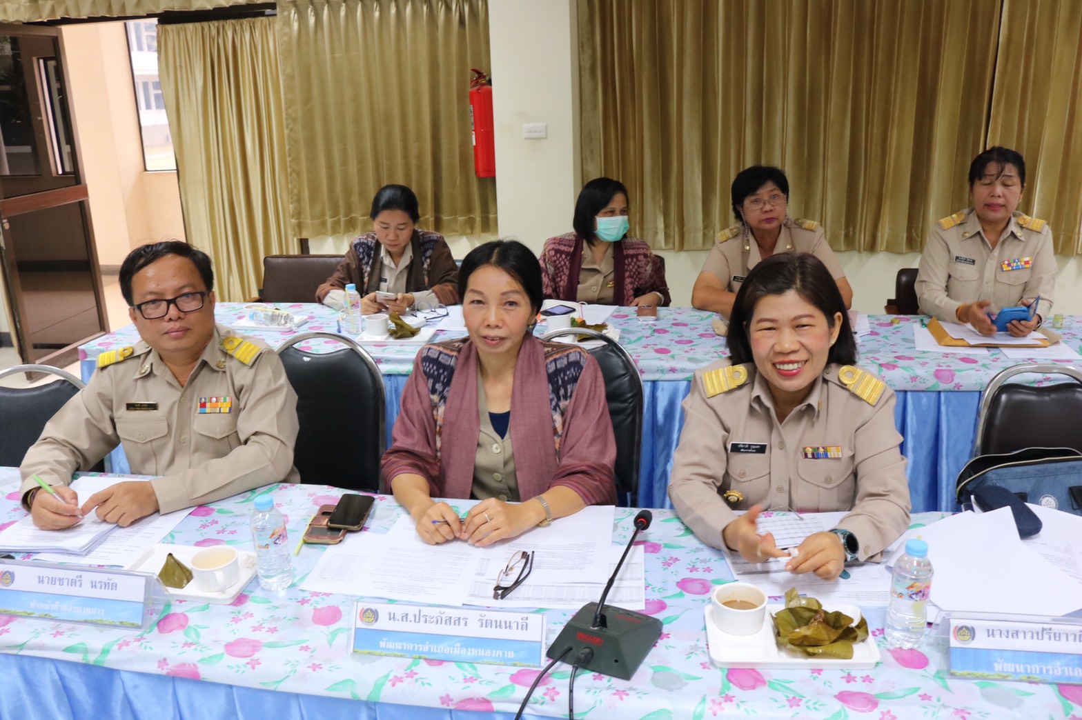 พช.หนองคาย ประชุมประจำเดือนหัวหน้ากลุ่มงาน หัวหน้าฝ่าย พัฒนาการอำเภอ และนักวิชาการพัฒนาชุมชน สำนักงานพัฒนาชุมชนจังหวัดหนองคาย ครั้งที่ 2/2563
