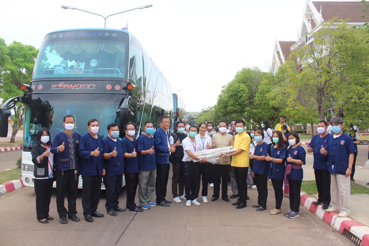 พช.หนองคาย ส่งน้องพัฒนากรรุ่น 112 กลับสู่วิทยาลัยการพัฒนาชุมชน