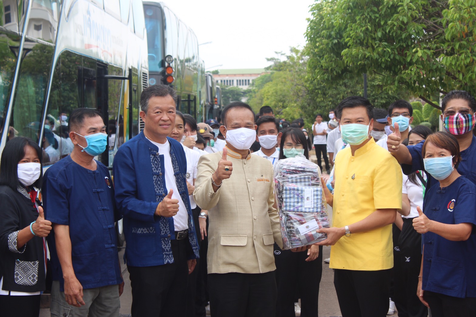 พช.หนองคาย ส่งน้องพัฒนากรรุ่น 112 กลับสู่วิทยาลัยการพัฒนาชุมชน