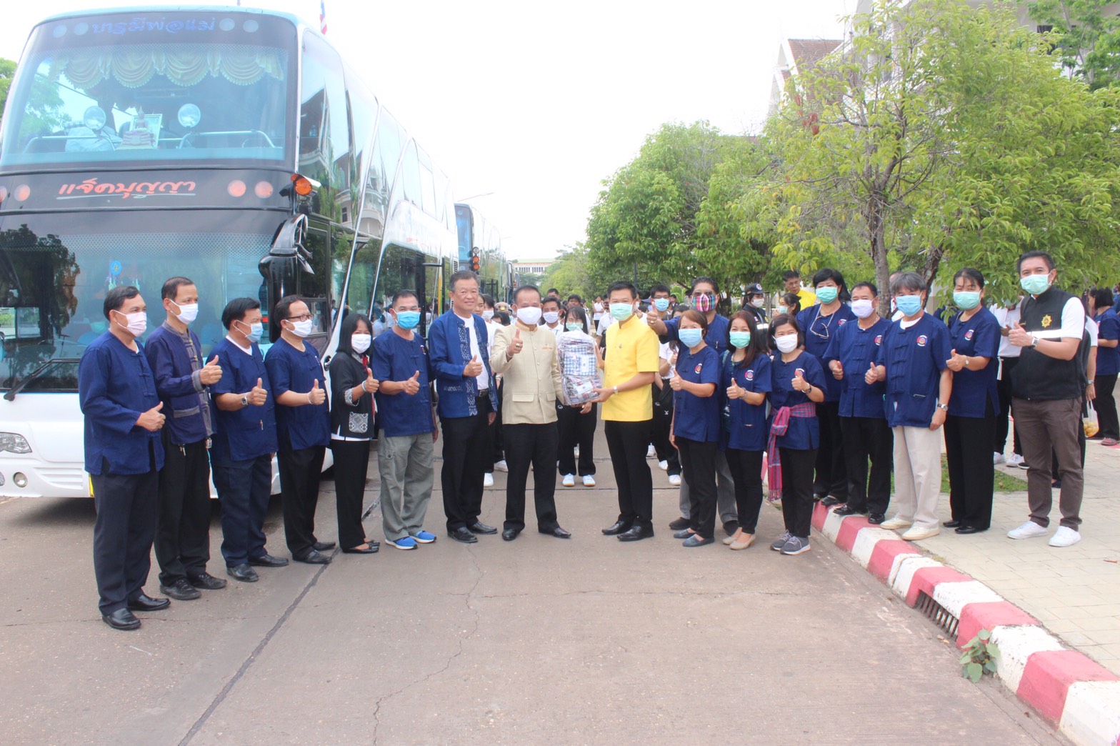 พช.หนองคาย ส่งน้องพัฒนากรรุ่น 112 กลับสู่วิทยาลัยการพัฒนาชุมชน