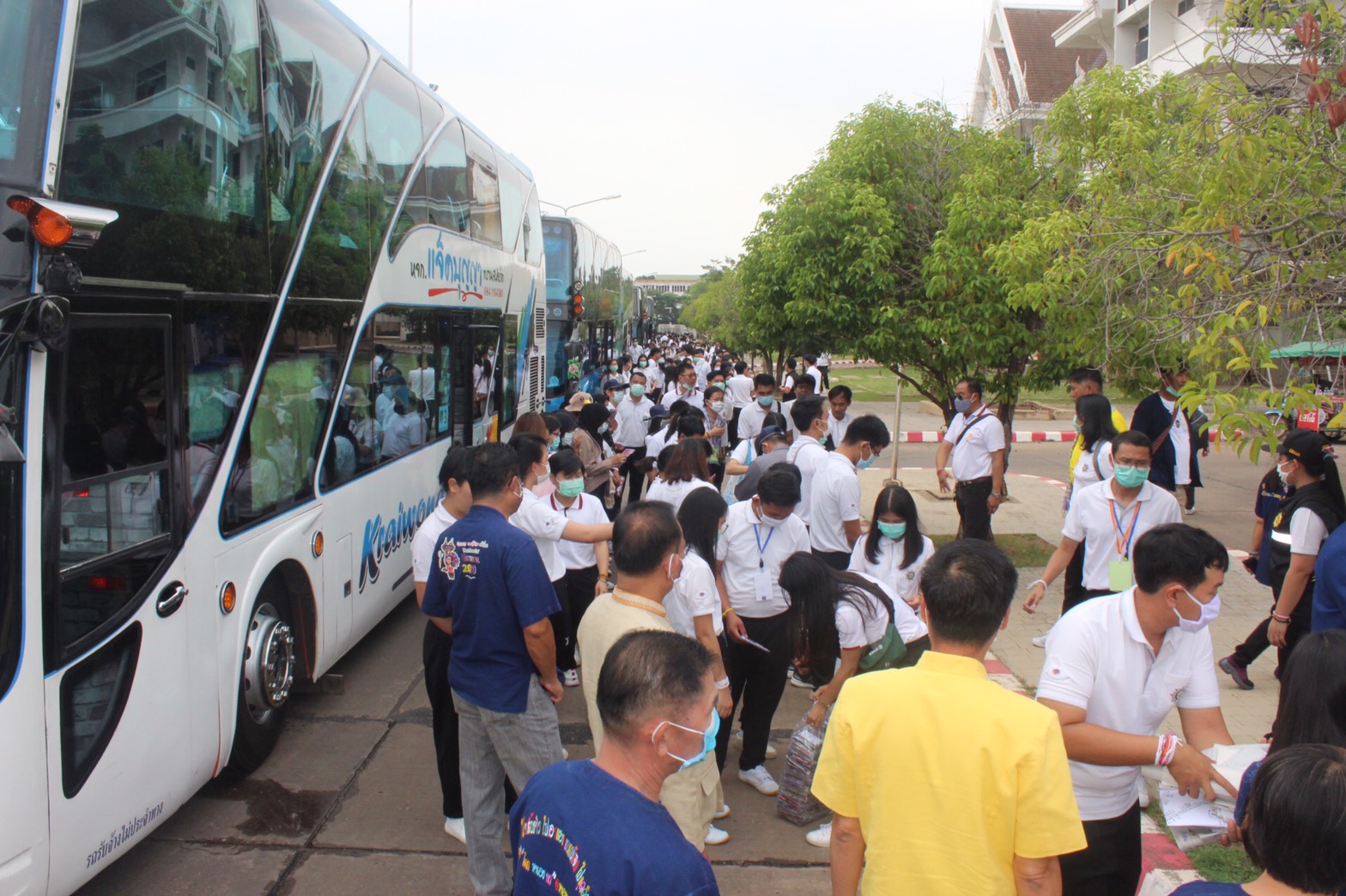 พช.หนองคาย ส่งน้องพัฒนากรรุ่น 112 กลับสู่วิทยาลัยการพัฒนาชุมชน