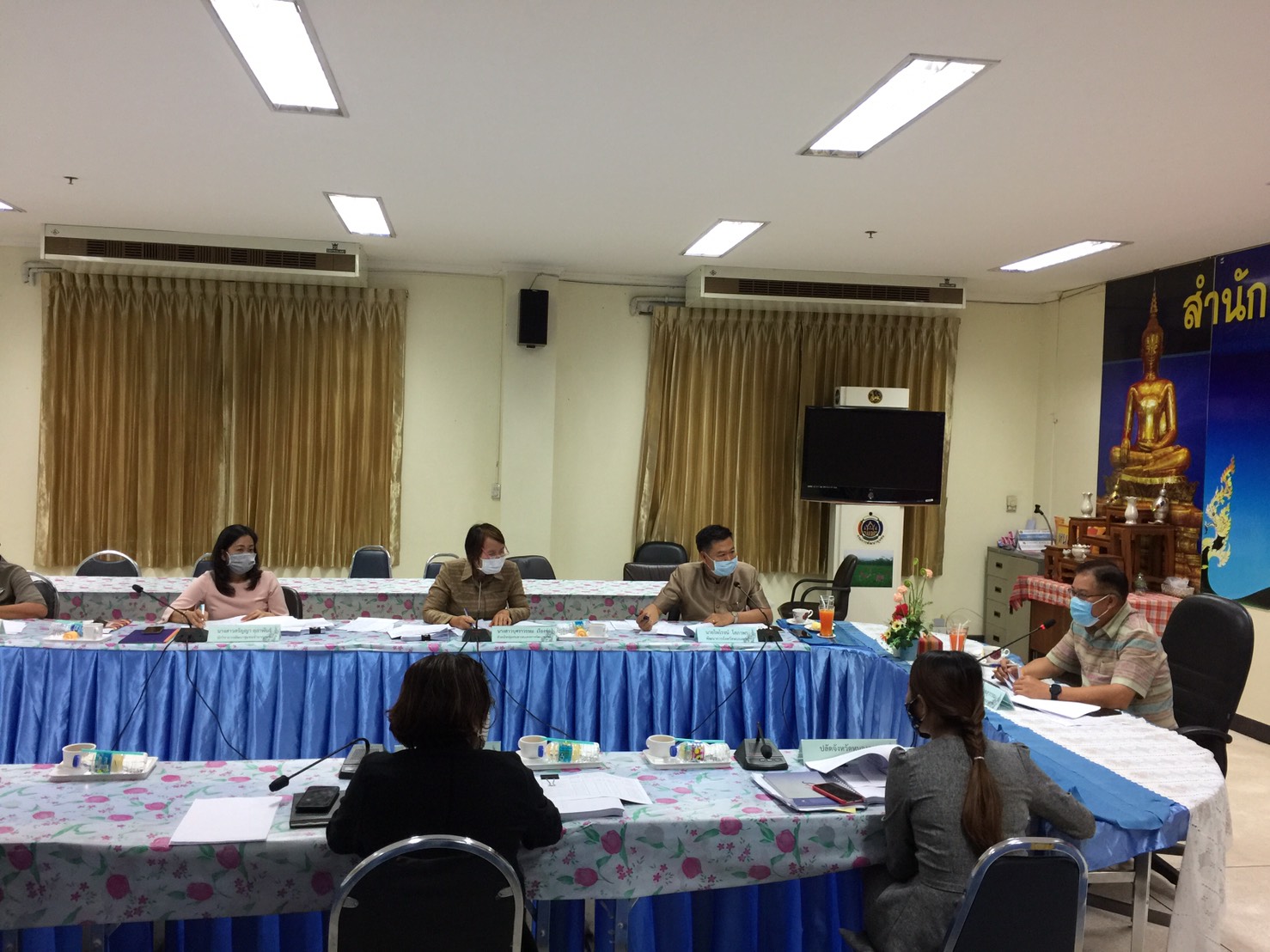 จังหวัดหนองคาย..ประชุมคณะอนุกรรมการบริหารกองทุนพัฒนาบทบาทสตรีระดับจังหวัดหนองคาย ครั้งที่ 6/2563