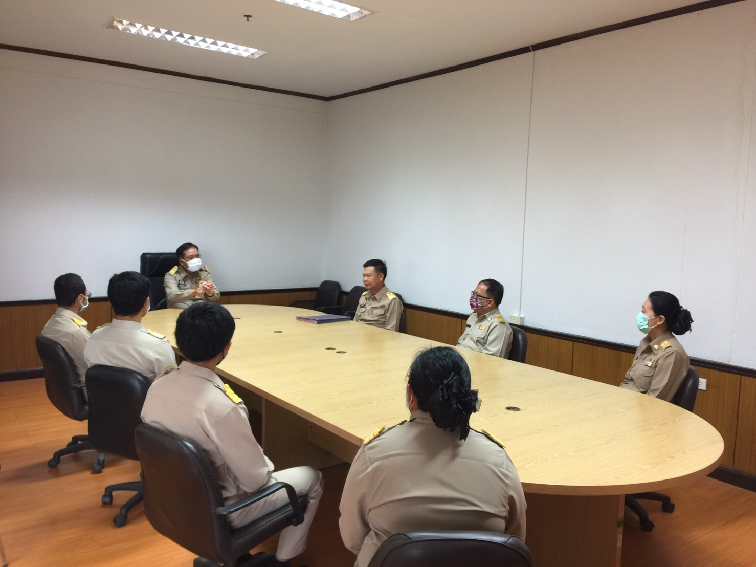 พจ.หนองคาย ต้อนรับข้าราชการใหม่ ที่มารายงานตัว ณ จังหวัดหนองคาย