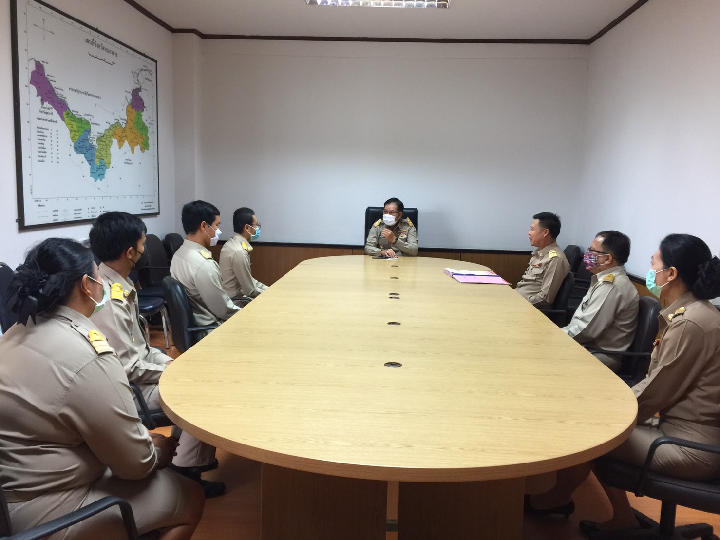 พจ.หนองคาย ต้อนรับข้าราชการใหม่ ที่มารายงานตัว ณ จังหวัดหนองคาย