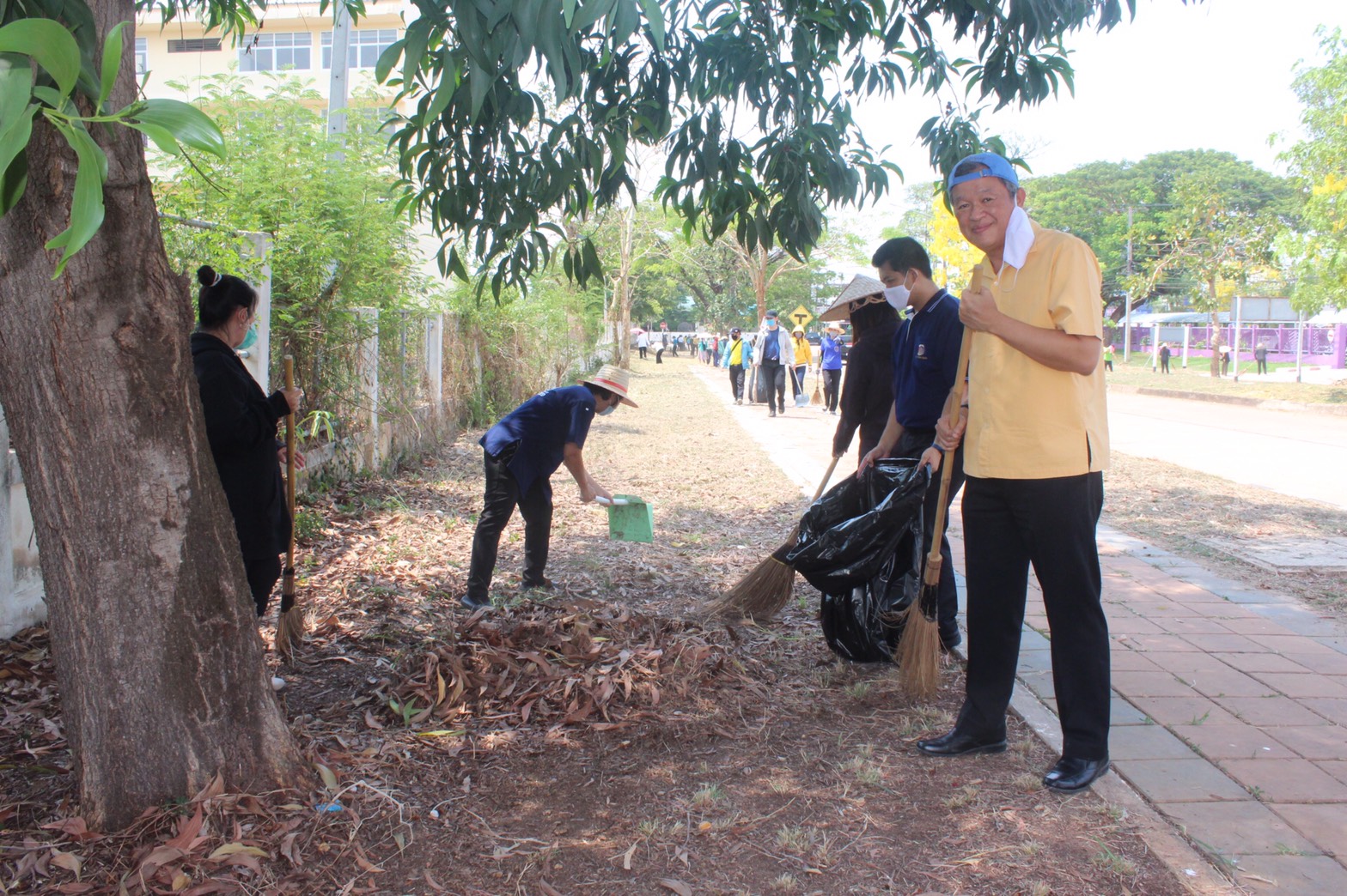 พช.หนองคาย ร่วม กิจกรรมตามแผนปฏิบัติงานโครงการบ้านสวย เมืองงาม “หนองคายเมืองท่องเที่ยวและน่าอยู่ ริมฝั่งโขง
