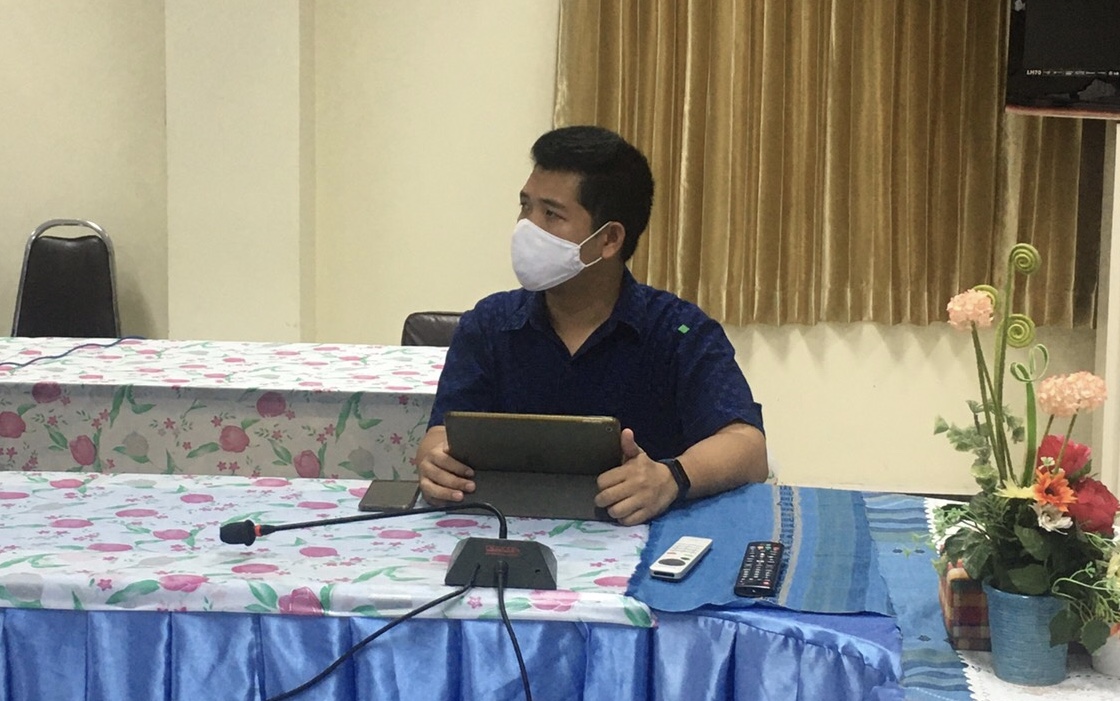 พช.หนองคาย ฝึกอบรมเทคนิคการเขียนข่าวประชาสัมพันธ์ภารกิจกรมการพัฒนาชุมชน ผ่านระบบวีดิทัศน์ทางไกล (Video Conference)