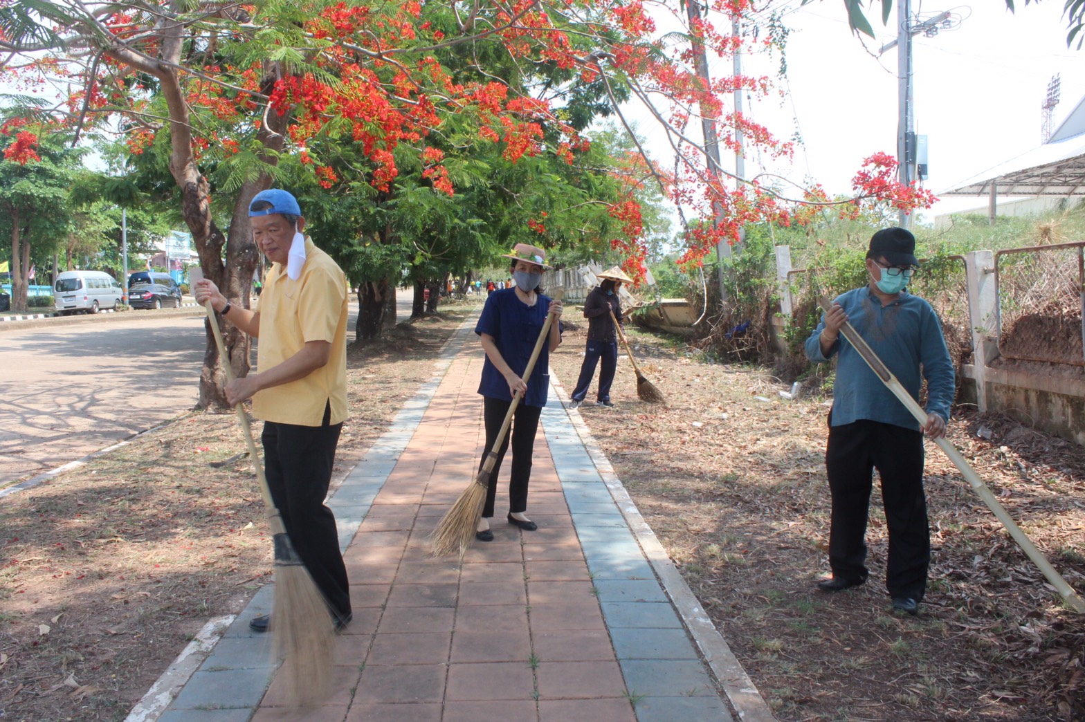 พช.หนองคาย ร่วม กิจกรรมตามแผนปฏิบัติงานโครงการบ้านสวย เมืองงาม “หนองคายเมืองท่องเที่ยวและน่าอยู่ ริมฝั่งโขง
