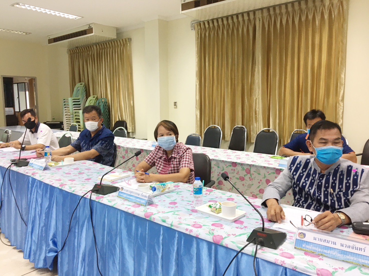 หนองคาย … ประชุมคณะกรรมการขับเคลื่อนศูนย์แสดงและจำหน่ายผลิตภัณฑ์ OTOP จังหวัดหนองคาย ครั้งที่ 2/2563