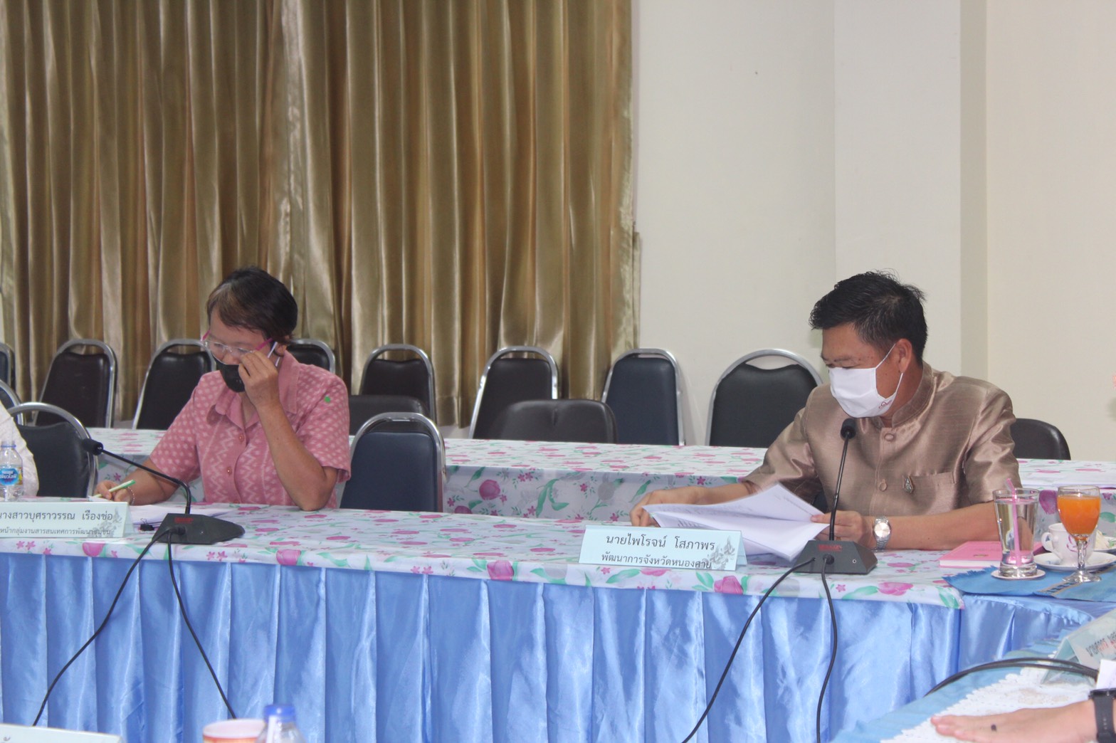 พช.หนองคาย ประชุมคณะอนุกรรมการบริหารกองทุนพัฒนาบทบาทสตรีระดับจังหวัด จังหวัดหนองคาย ครั้งที่ 8/2563