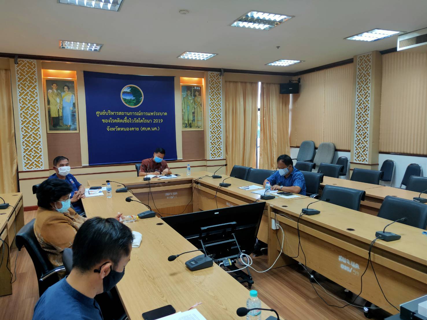พช.หนองคาย รับชมการประชุมกรมการพัฒนาชุมชน ครั้งที่ 5/2563 ผ่านระบบ VCS กระทรวงมหาดไทย