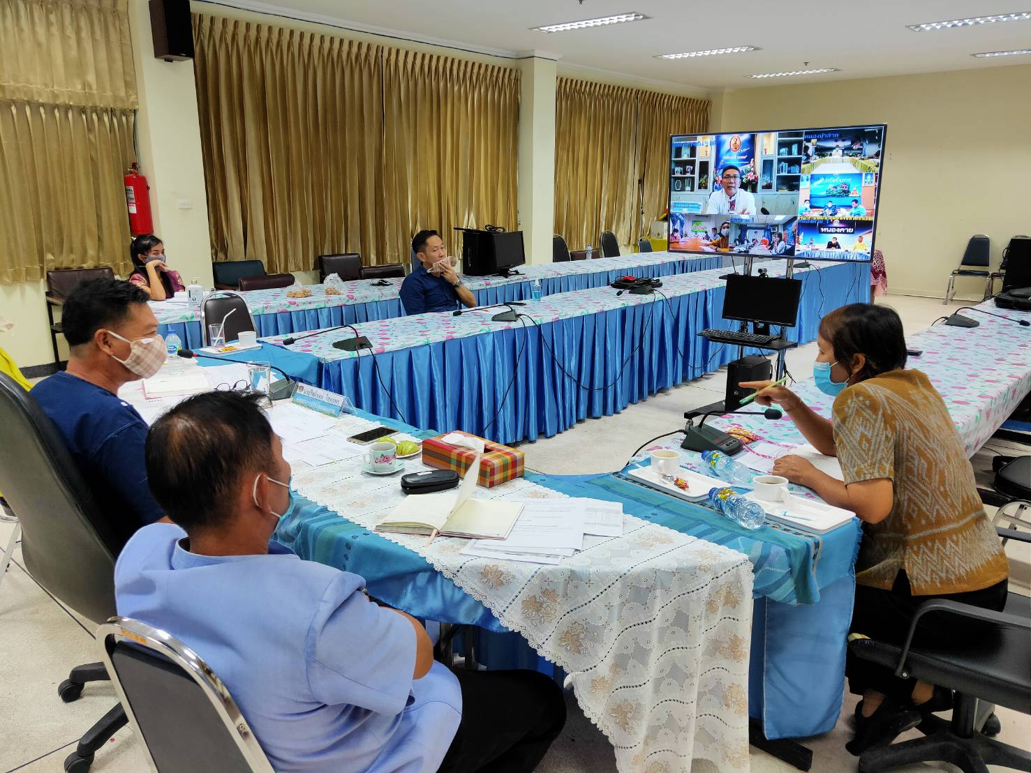 จ.หนองคาย ร่วมประชุมการติดตามการตรวจราชการ ระดับเขตตรวจฯ ผ่านระบบ Session call