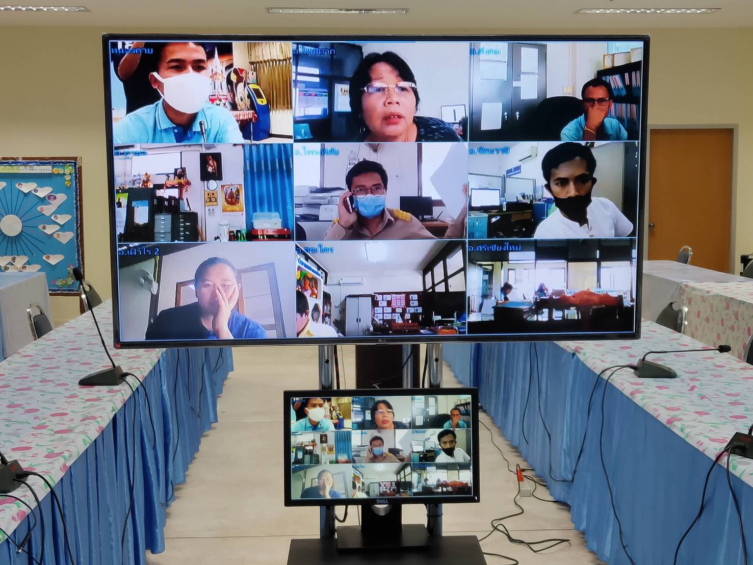 พช.หนองคาย ให้บริการข้อมูลข่าวสารทางไกล ผ่านระบบห้องประชุมออนไลน์ (Session call) ในประเด็นการใช้งานระบบ E-Submission