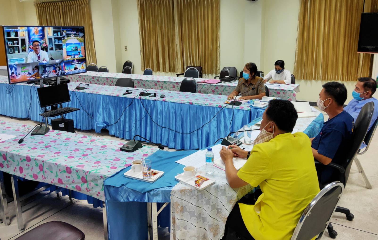 จ.หนองคาย ร่วมประชุมการติดตามการตรวจราชการ ระดับเขตตรวจฯ ผ่านระบบ Session call