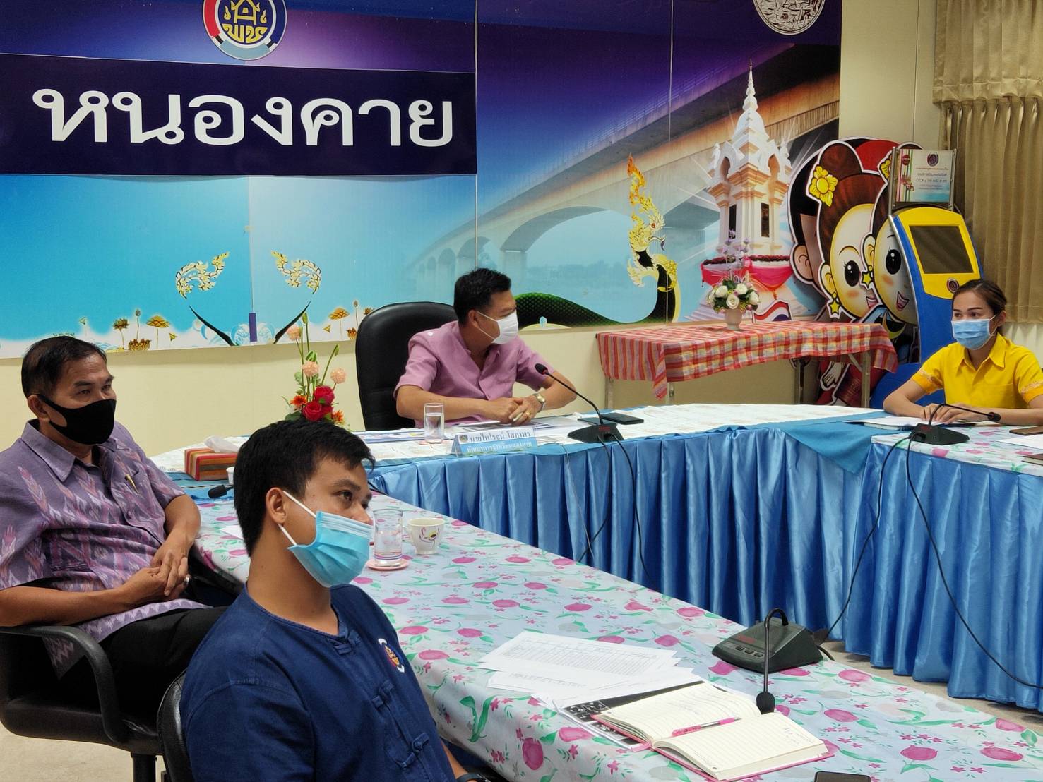 อพช. มอบนโยบายแก่ นักการตลาดรุ่นใหม่ (OTOP) ผ่านระบบ VDO Conference