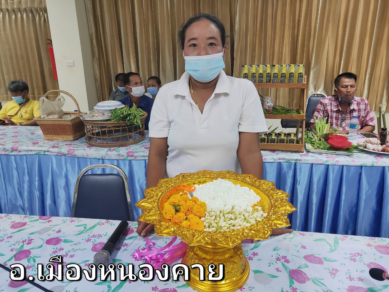 พช.หนองคาย คัดเลือกครัวเรือนสัมมาชีพชุมชนตัวอย่าง ระดับจังหวัด ประจำปี 2563