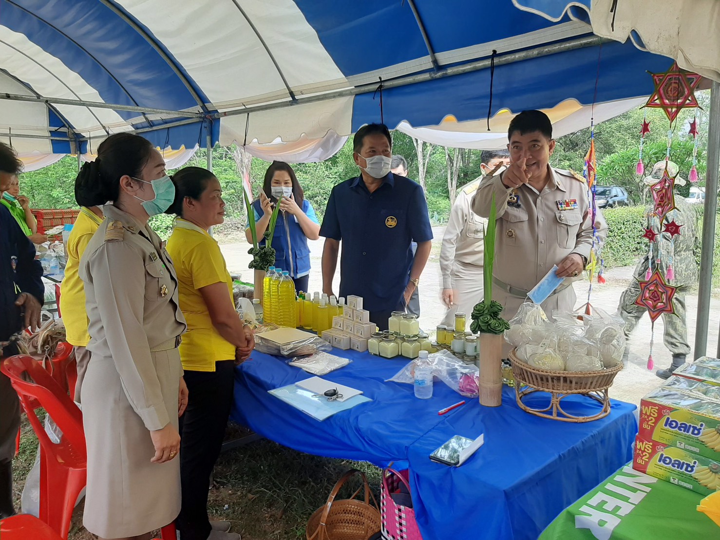 พช.หนองคาย ร่วม โครงการปกป้องและเชิดชูสถาบันพระมหากษัตริย์ และหน่วยบำบัดทุกข์ บำรุงสุข จังหวัดหนองคาย ณ อำเภอศรีเชียงใหม่