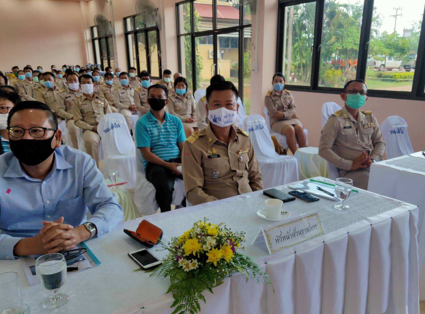 ? “พช.หนองคาย ร่วมให้การต้องรับรัฐมนตรีช่วยว่าการกระทรวงมหาดไทย (นายทรงศักดิ์ ทองศรี)”