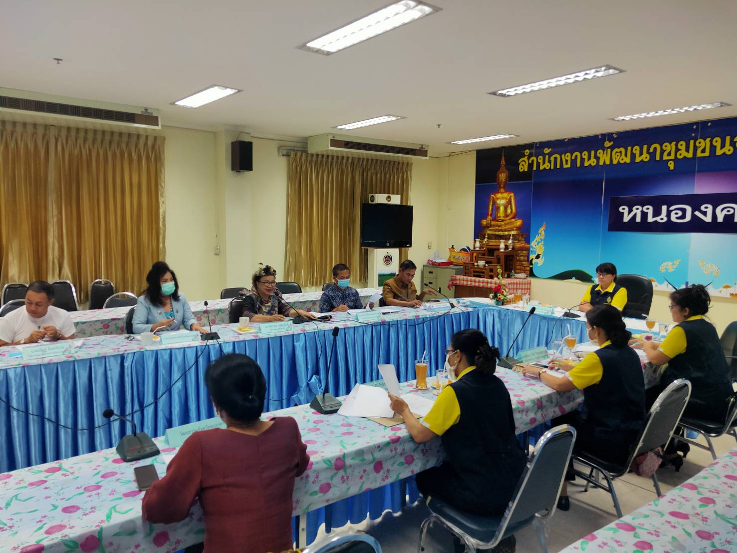 จังหวัดหนองคาย ประชุมคณะกรรมการตัดสินการประกวดผ้าสืบสาน อนุรักษ์ศิลป์ผ้าถิ่นไทย ดำรงไว้ในแผ่นดิน จังหวัดหนองคาย ครั้งที่ 1/2563