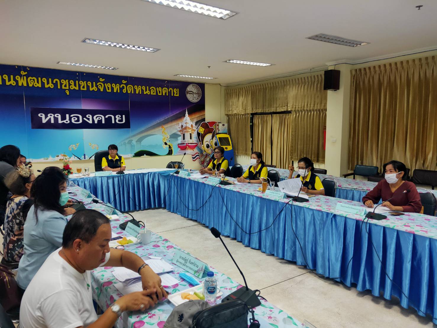 จังหวัดหนองคาย ประชุมคณะกรรมการตัดสินการประกวดผ้าสืบสาน อนุรักษ์ศิลป์ผ้าถิ่นไทย ดำรงไว้ในแผ่นดิน จังหวัดหนองคาย ครั้งที่ 1/2563