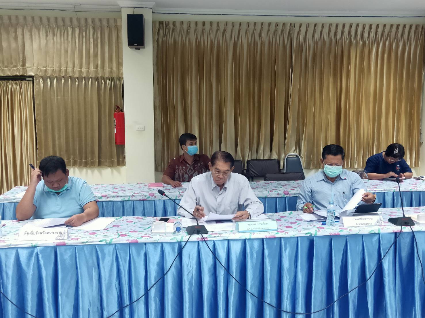 จังหวัดหนองคาย ประชุม คณะกรรมการคัดสรรกิจกรรมพัฒนาชุมชนดีเด่น ระดับจังหวัด ครั้งที่ 1/2563