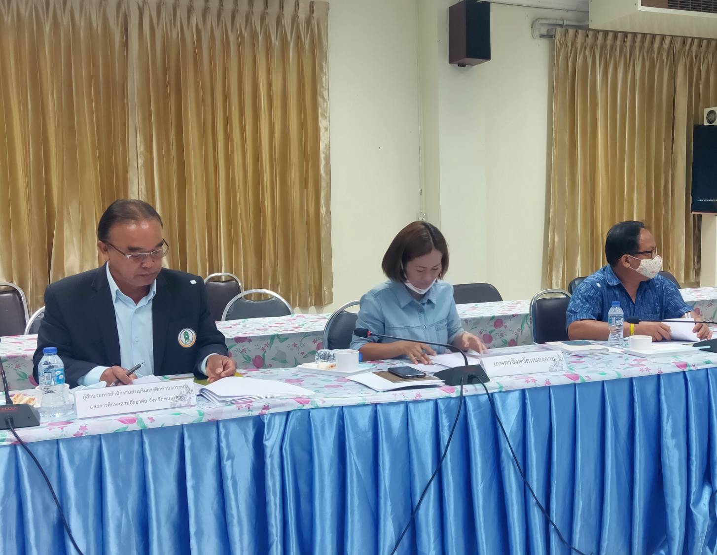 จังหวัดหนองคาย ประชุม คณะกรรมการคัดสรรกิจกรรมพัฒนาชุมชนดีเด่น ระดับจังหวัด ครั้งที่ 1/2563