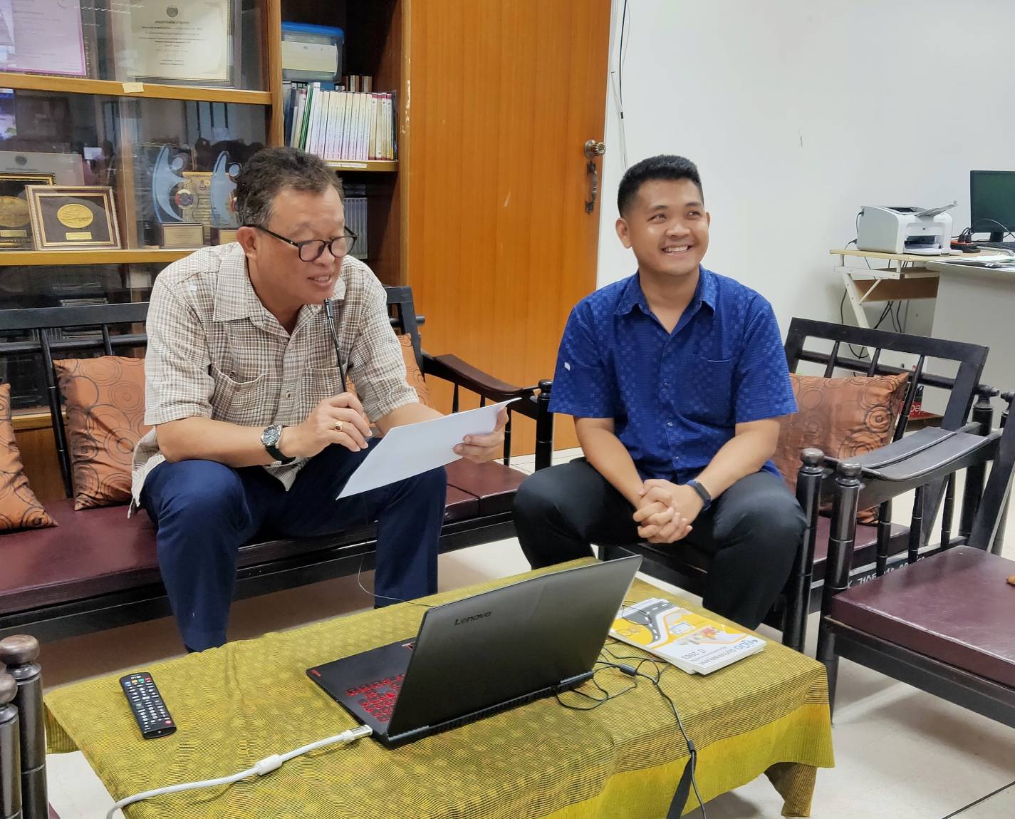 พช.หนองคาย ให้บริการข้อมูลข่าวสารทางไกล ผ่านระบบห้องประชุมออนไลน์ (Session call) ประจำเดือนมิถุนายน 2563