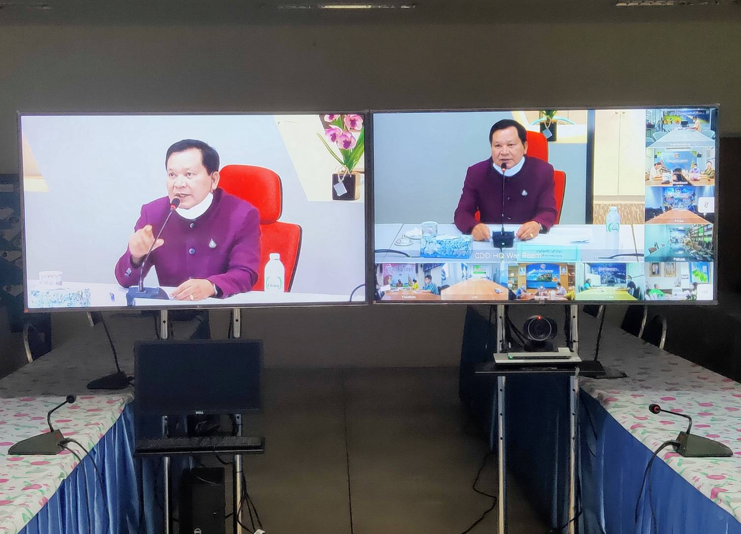 พช.หนองคาย ร่วมประชุม การชี้แจง เร่งรัด กำกับ ติดตาม การดำเนินงานกองทุนพัฒนาบทบาทสตรี ครั้งที่ 6/2563