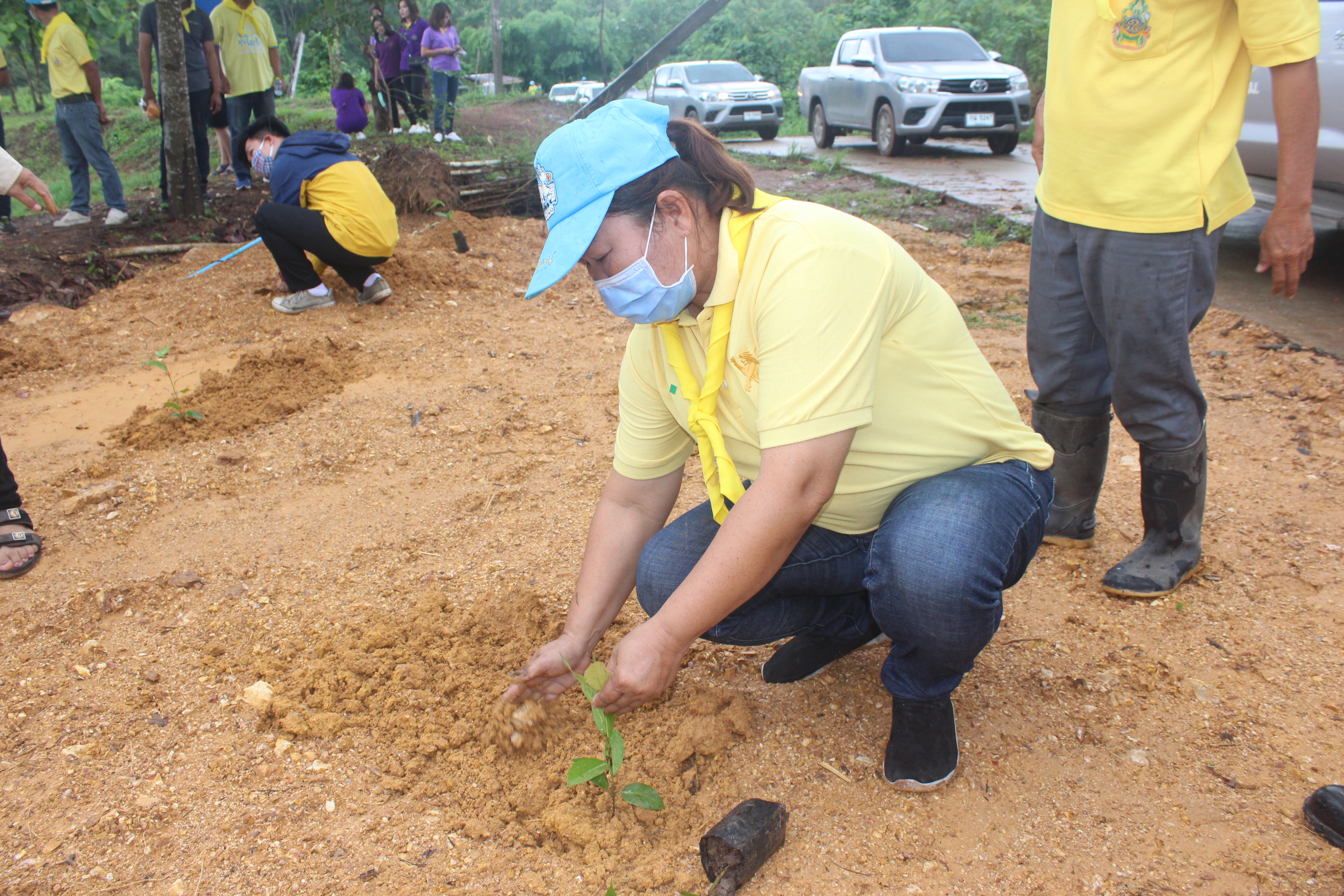จังหวัดหนองคาย ดำเนินโครงการ “รวมพลังสตรีอาสาพัฒนา ปลูกป่าเฉลิมพระเกียรติ เนื่องในโอกาส วันเฉลิมพระชนมพรรษา สมเด็จพระนางเจ้าสุทิดา พัชรสุธาพิมลลักษณ พระบรมราชินี 3 มิถุนายน 2563 “
