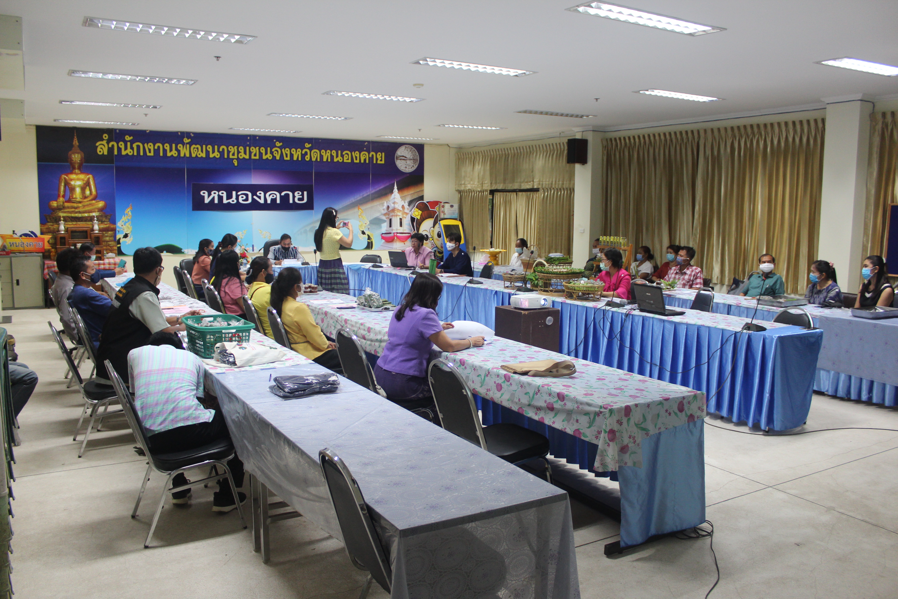 พช.หนองคาย คัดเลือกครัวเรือนสัมมาชีพชุมชนตัวอย่าง ระดับจังหวัด ประจำปี 2563