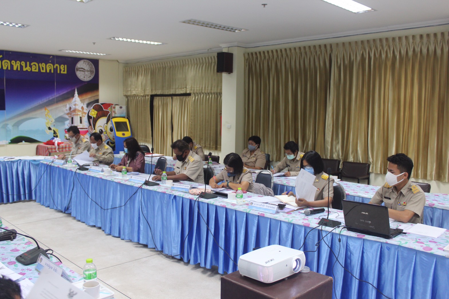 “พช.หนองคาย จัดกิจกรรม MOU ตามนโยบางด้านความโปร่งใส และการประชุมประจำเดือน มิถุนายน 2563 สพจ.หนองคาย”