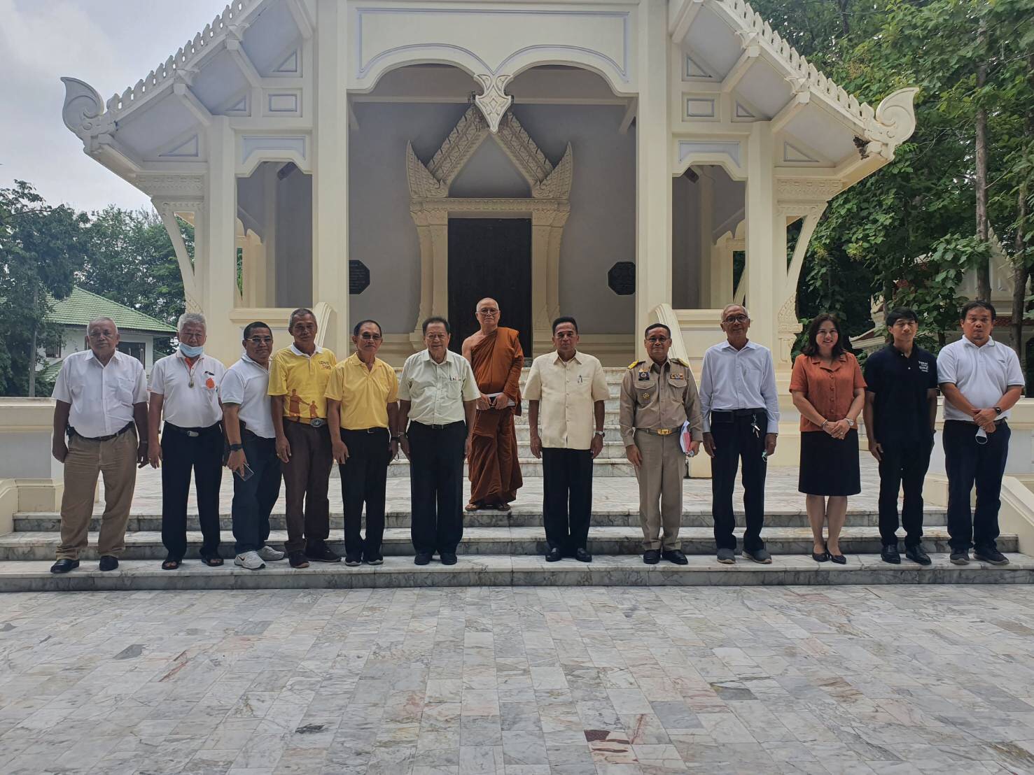 พช.หนองคาย ร่วมกับ คณะทำงานสำรวจกิจกรรมโครงการท่องเที่ยวตามรอยหลวงปู่มั่น ภูริทัตโต ลงพื้นที่จังหวัดหนองคาย