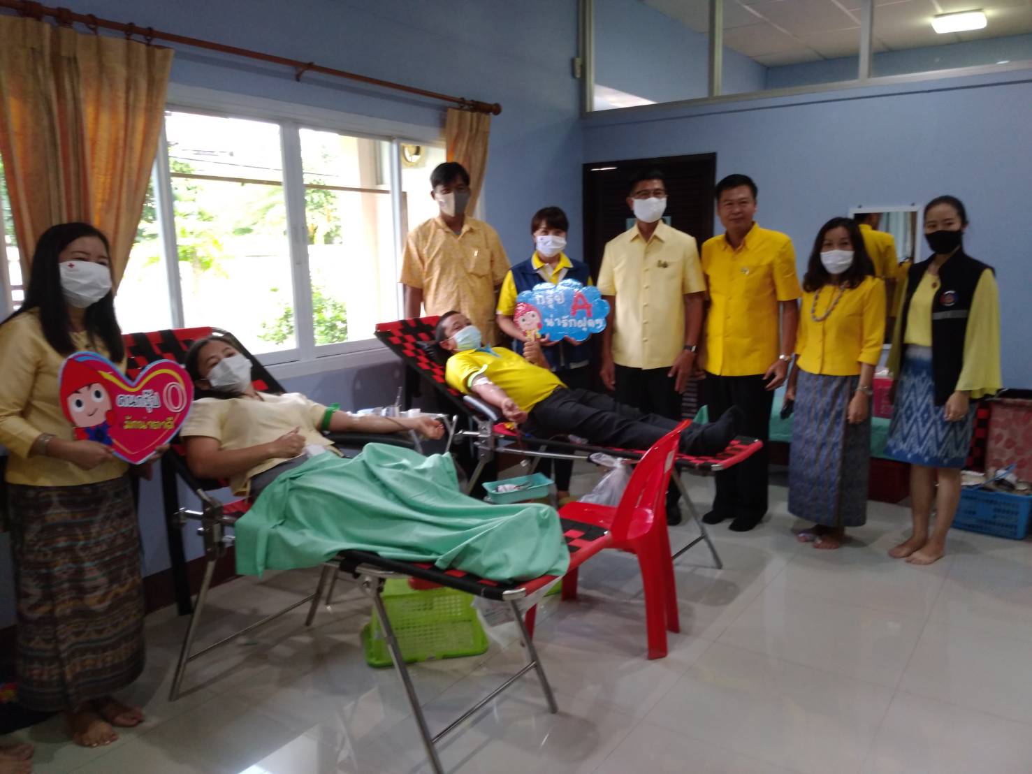 “พช.หนองคาย ร่วมบริจาคโลหิต”