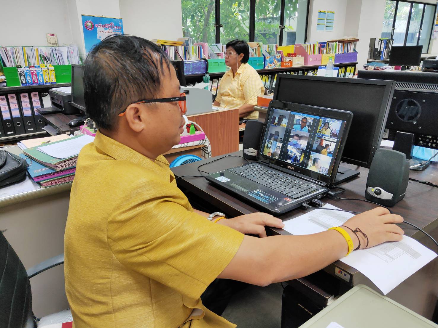 ? พช.หนองคาย ให้บริการข้อมูลข่าวสารทางไกล ผ่านระบบห้องประชุมออนไลน์ (Session call) ประจำเดือนกรกฎาคม 2563