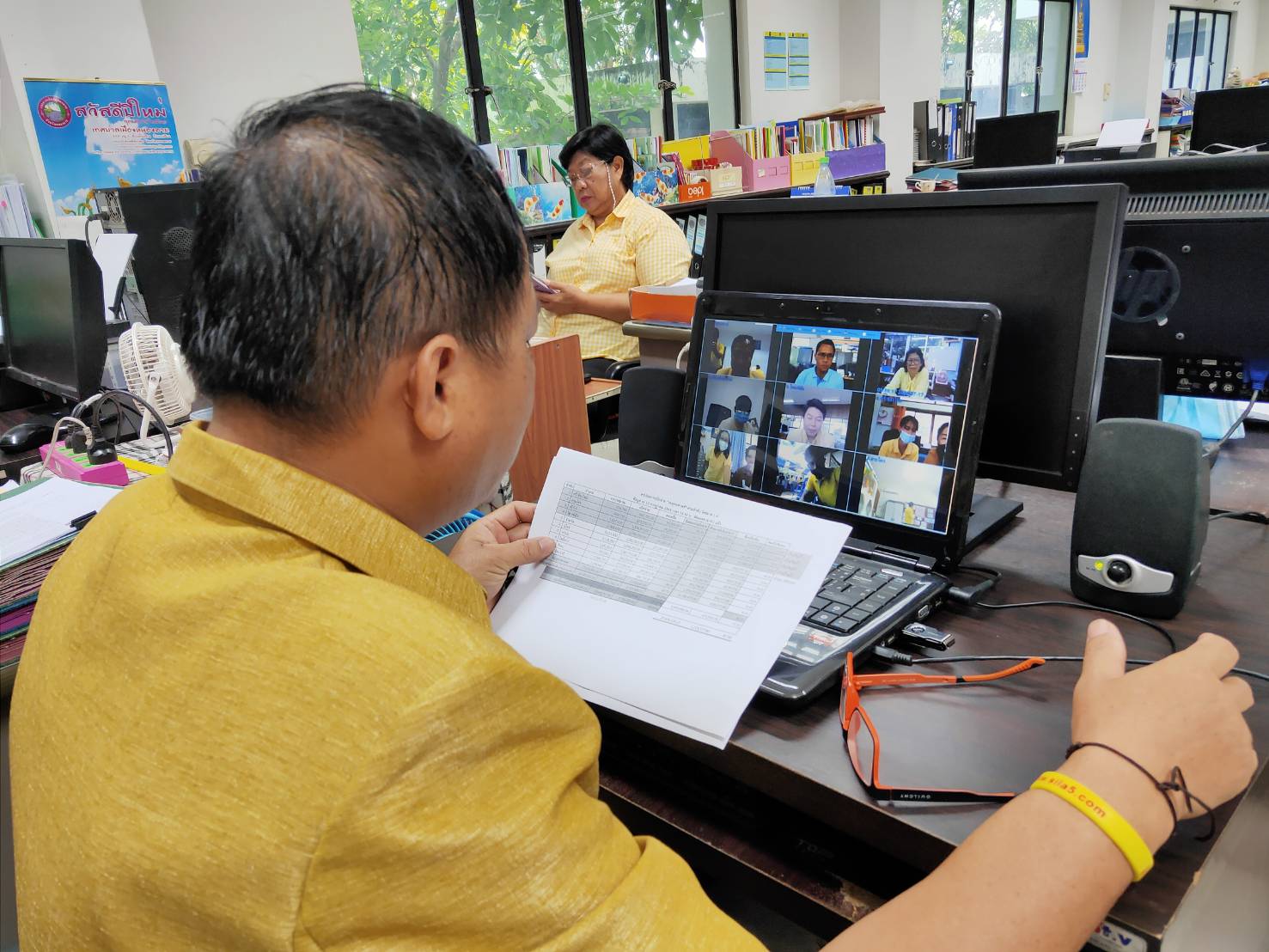 ? พช.หนองคาย ให้บริการข้อมูลข่าวสารทางไกล ผ่านระบบห้องประชุมออนไลน์ (Session call) ประจำเดือนกรกฎาคม 2563