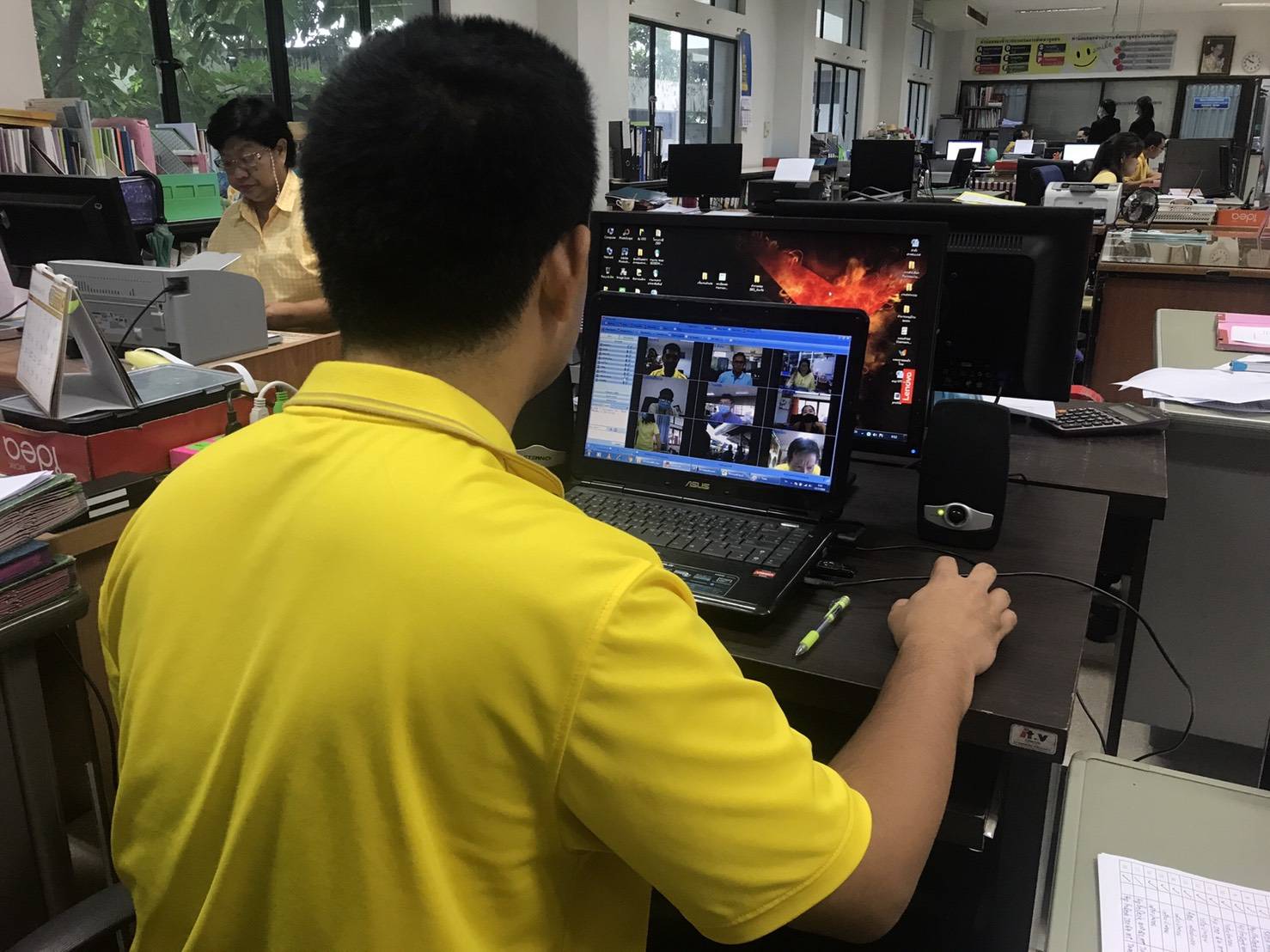 ? พช.หนองคาย ให้บริการข้อมูลข่าวสารทางไกล ผ่านระบบห้องประชุมออนไลน์ (Session call) ประจำเดือนกรกฎาคม 2563