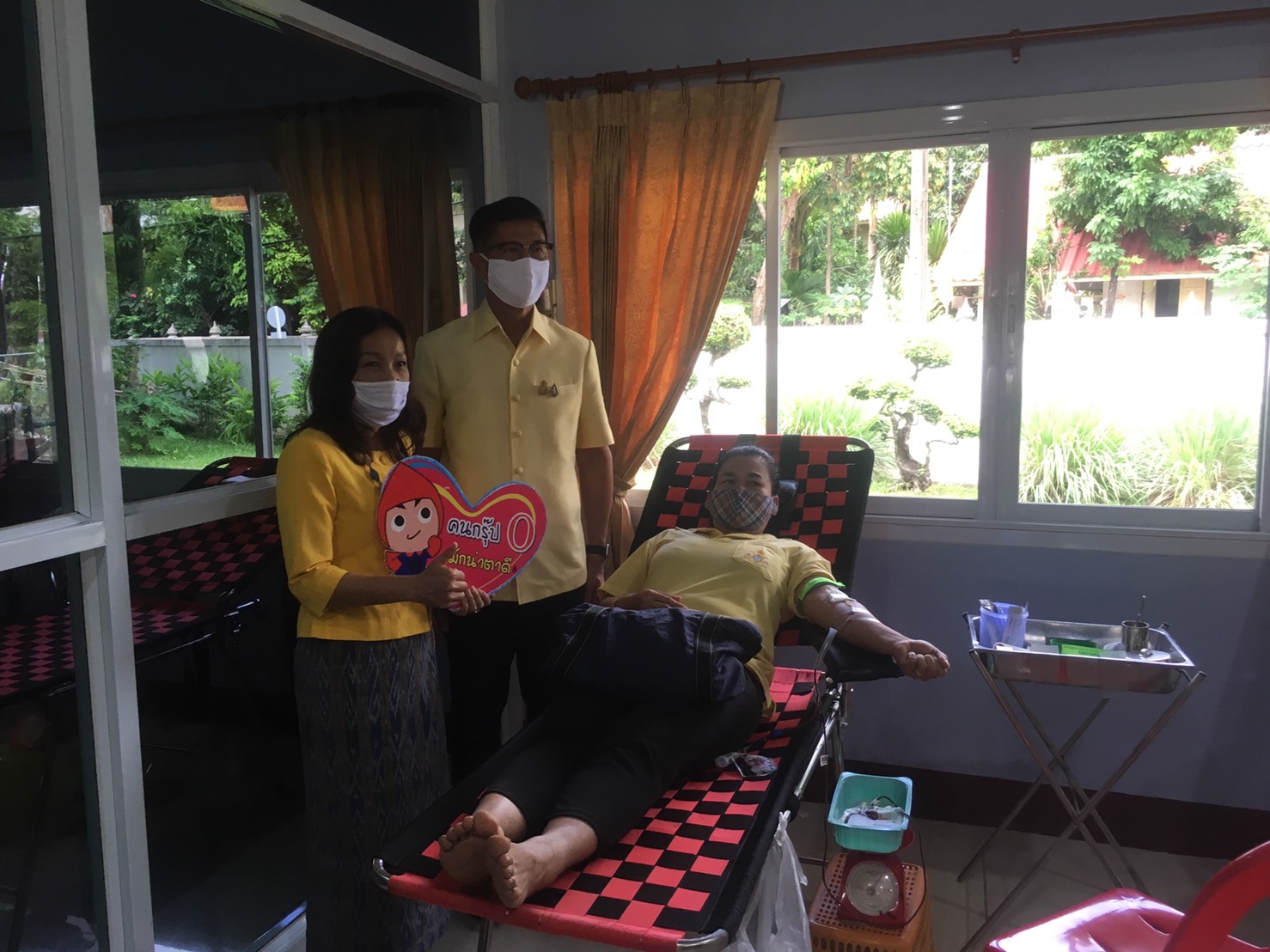 “พช.หนองคาย ร่วมบริจาคโลหิต”