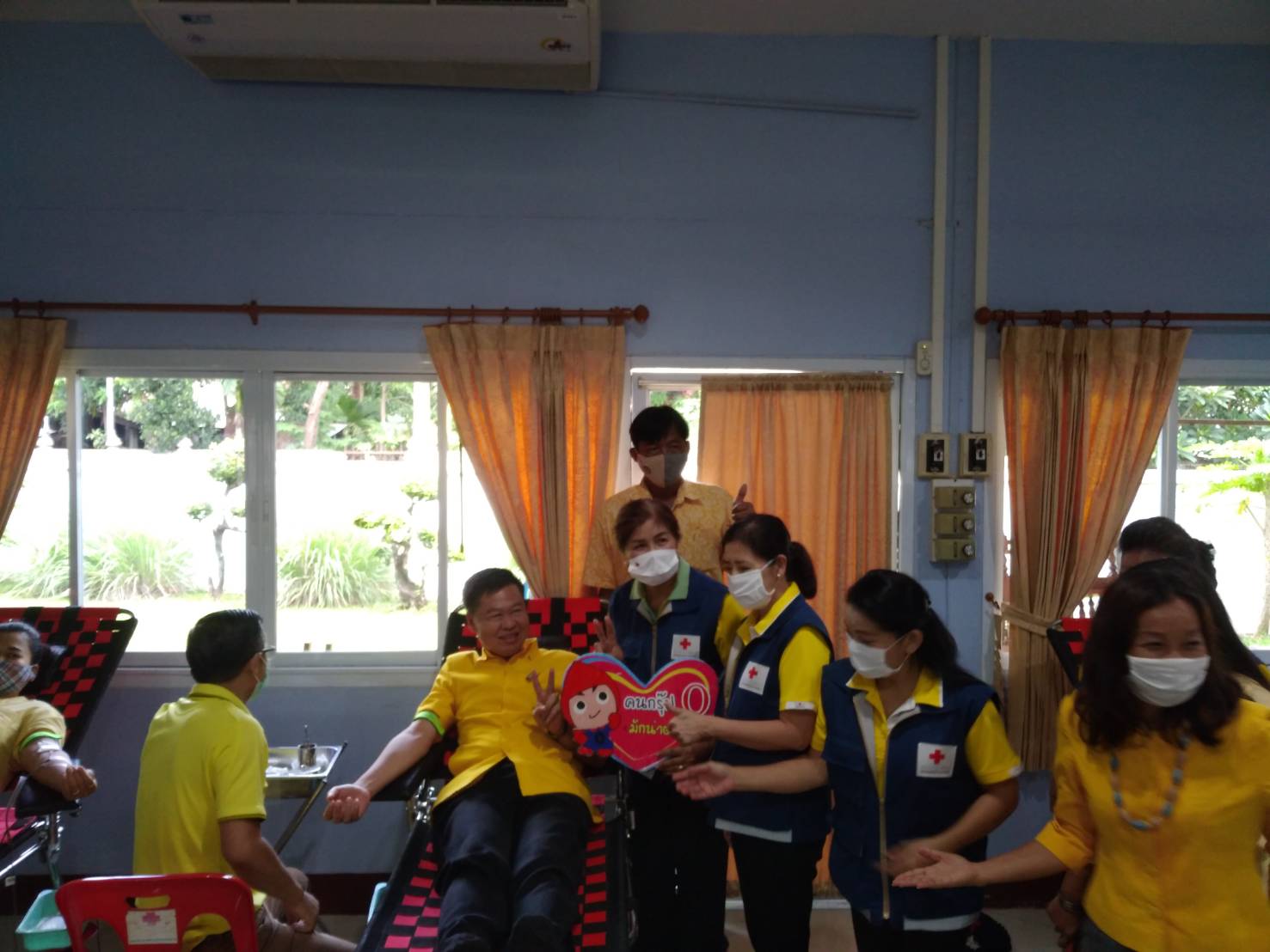 “พช.หนองคาย ร่วมบริจาคโลหิต”