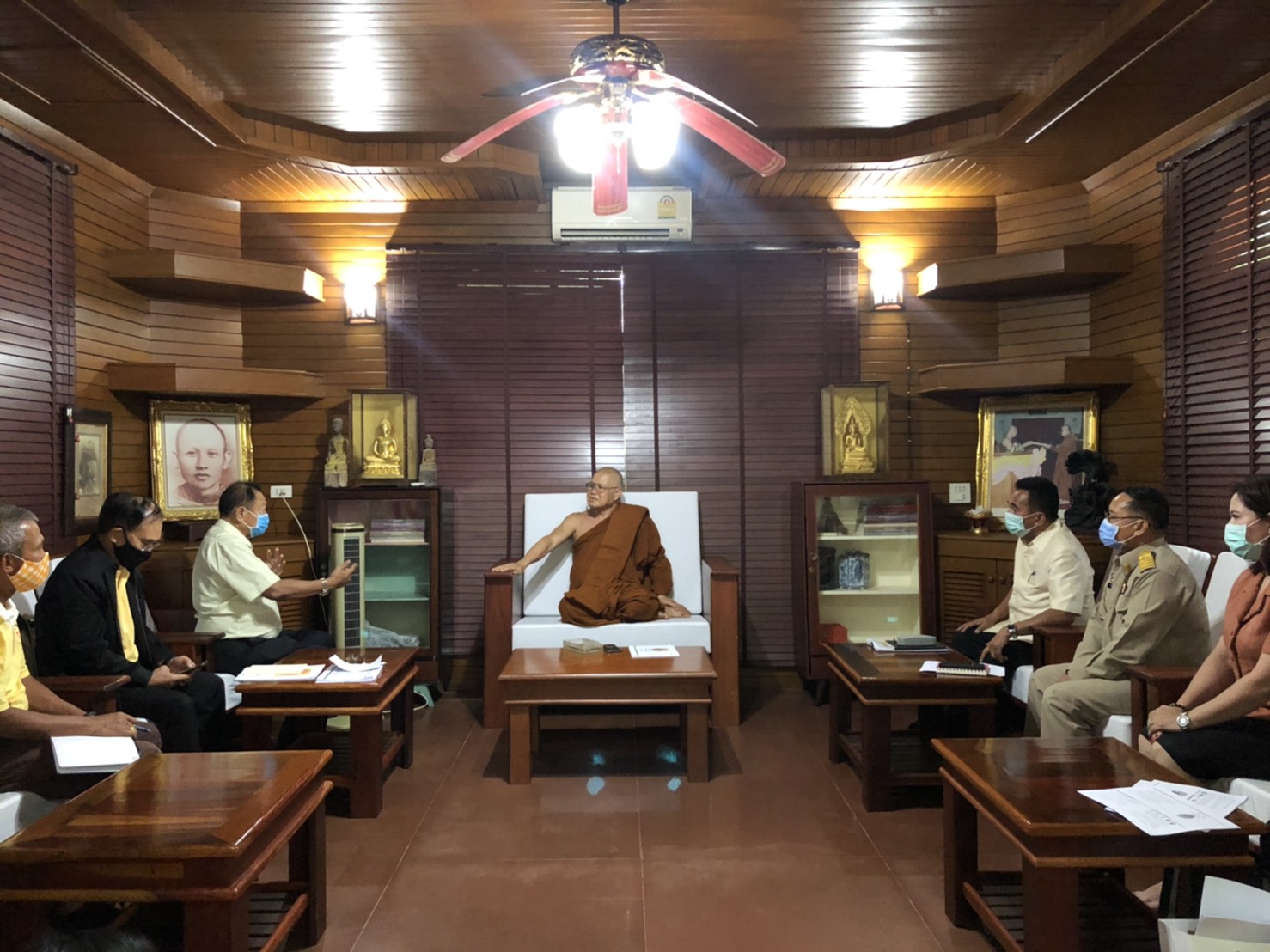 พช.หนองคาย ร่วมกับ คณะทำงานสำรวจกิจกรรมโครงการท่องเที่ยวตามรอยหลวงปู่มั่น ภูริทัตโต ลงพื้นที่จังหวัดหนองคาย